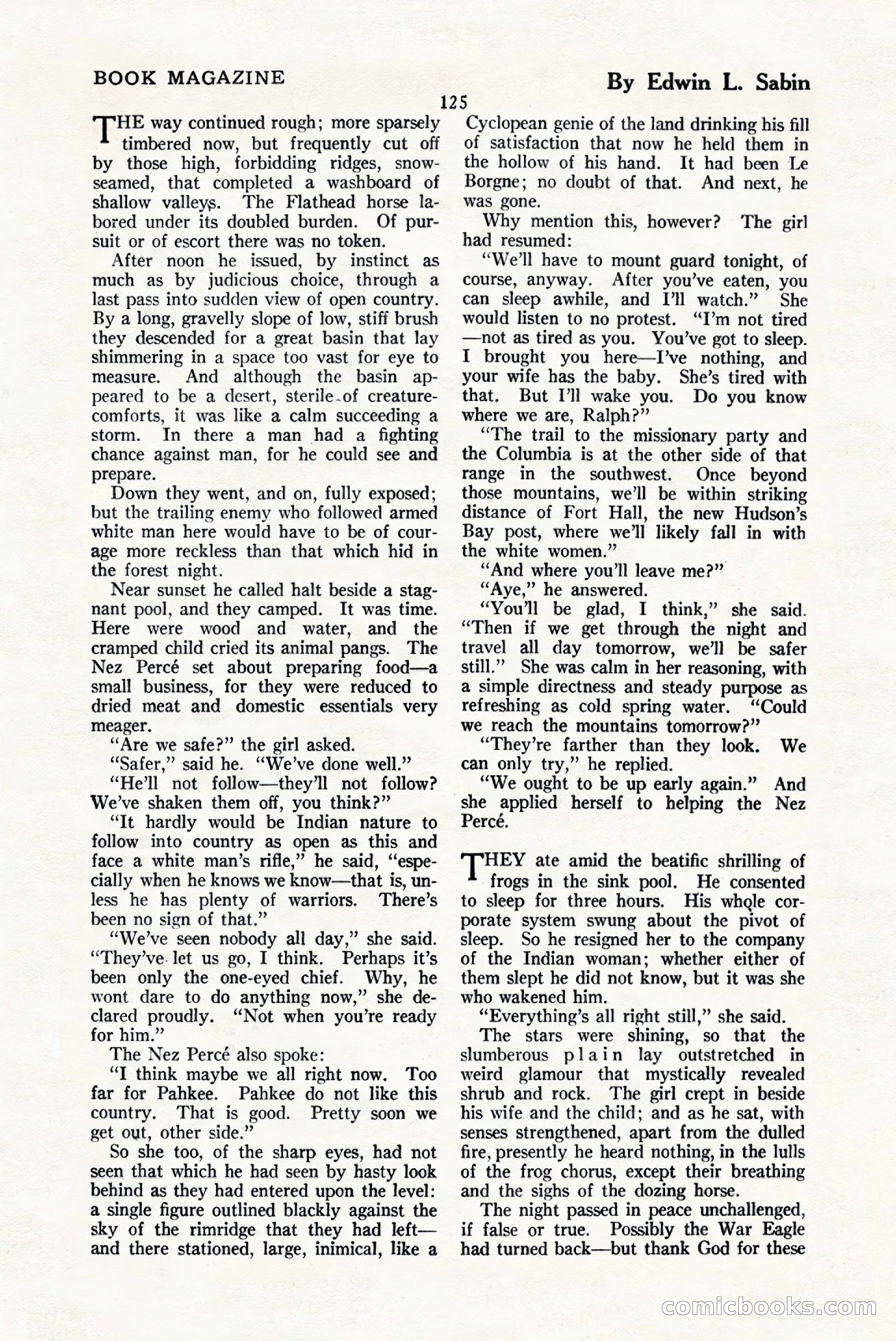 The Blue Book Magazine, January 1925 — page 131 of 208