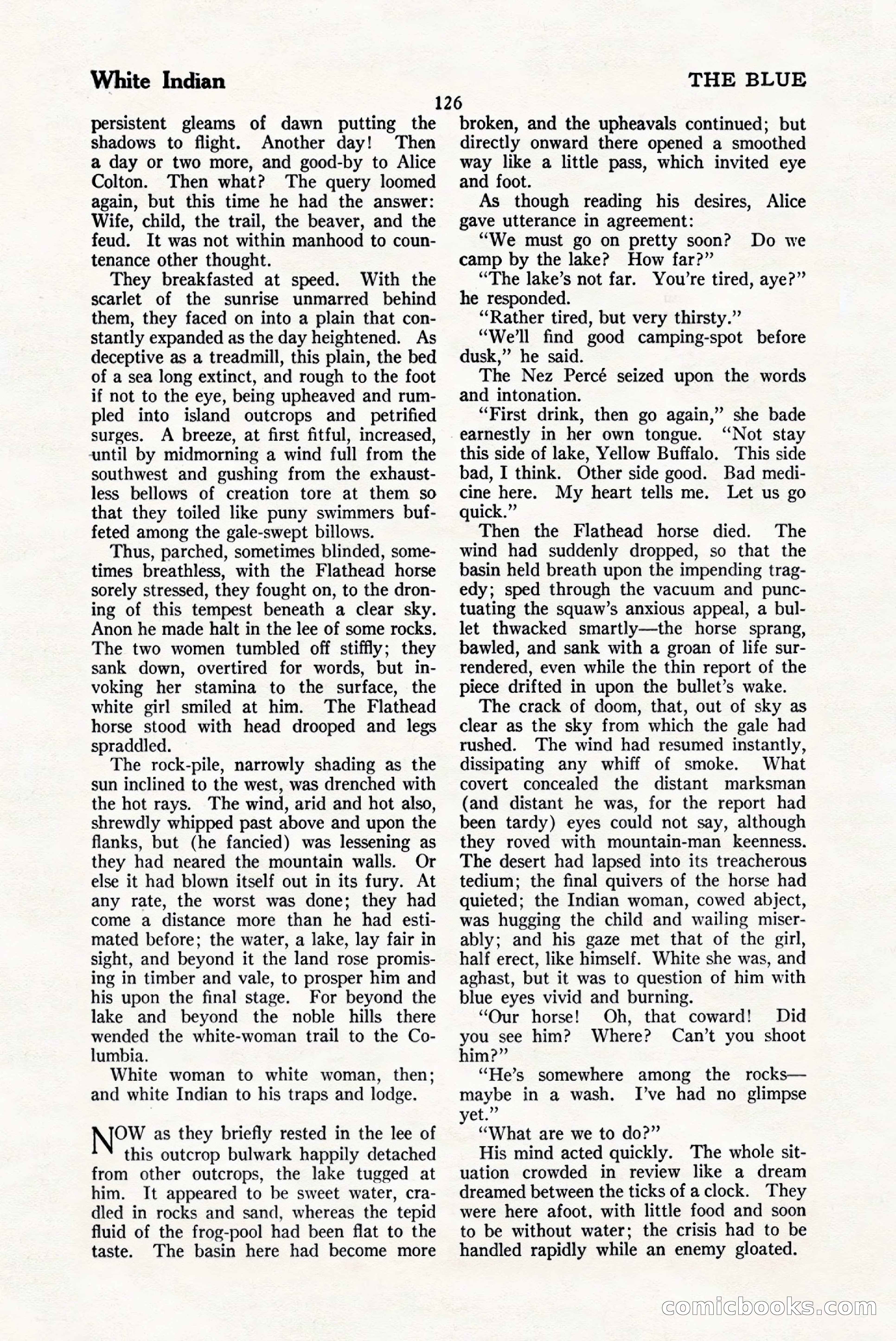 The Blue Book Magazine, January 1925 — page 132 of 208