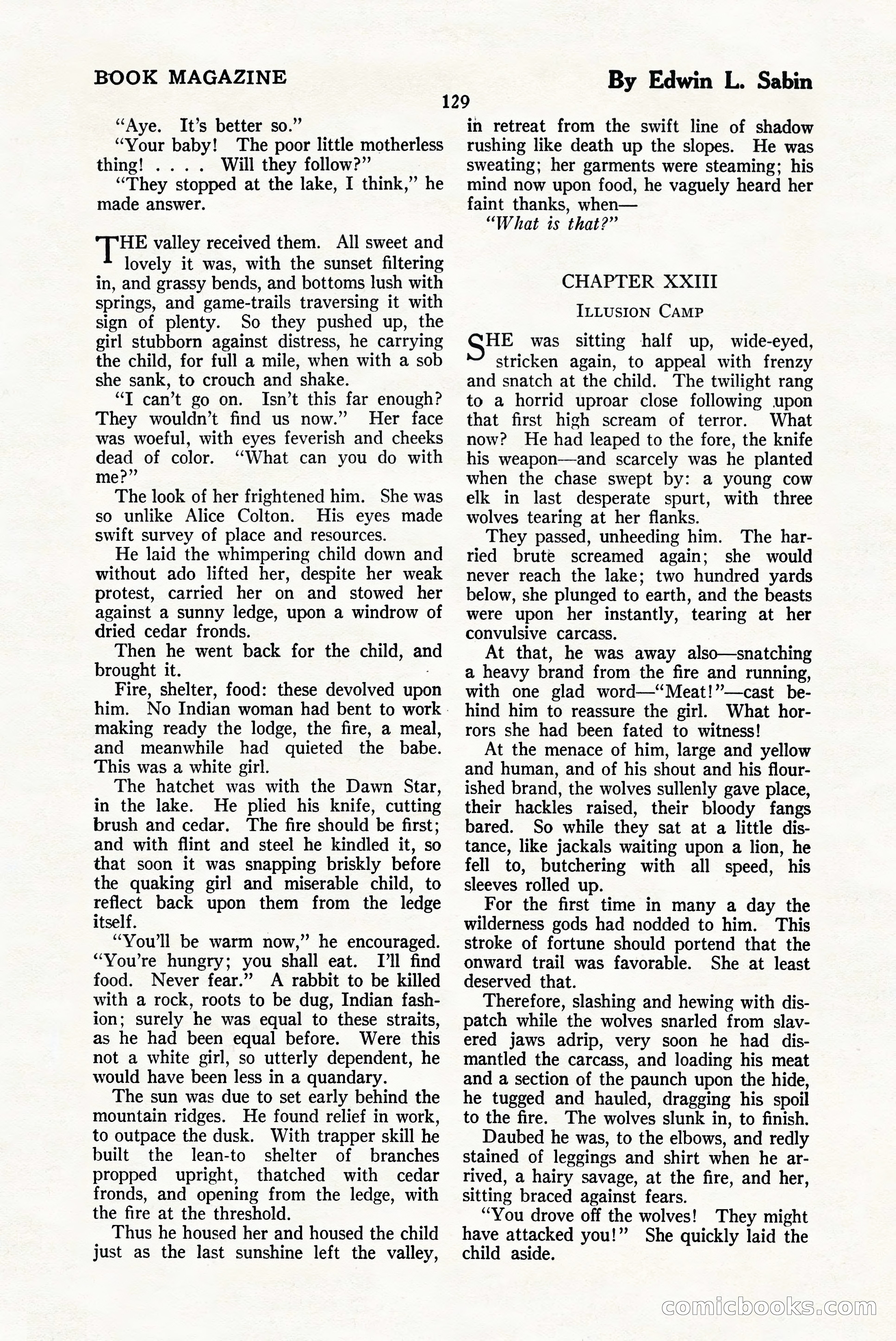 The Blue Book Magazine, January 1925 — page 135 of 208
