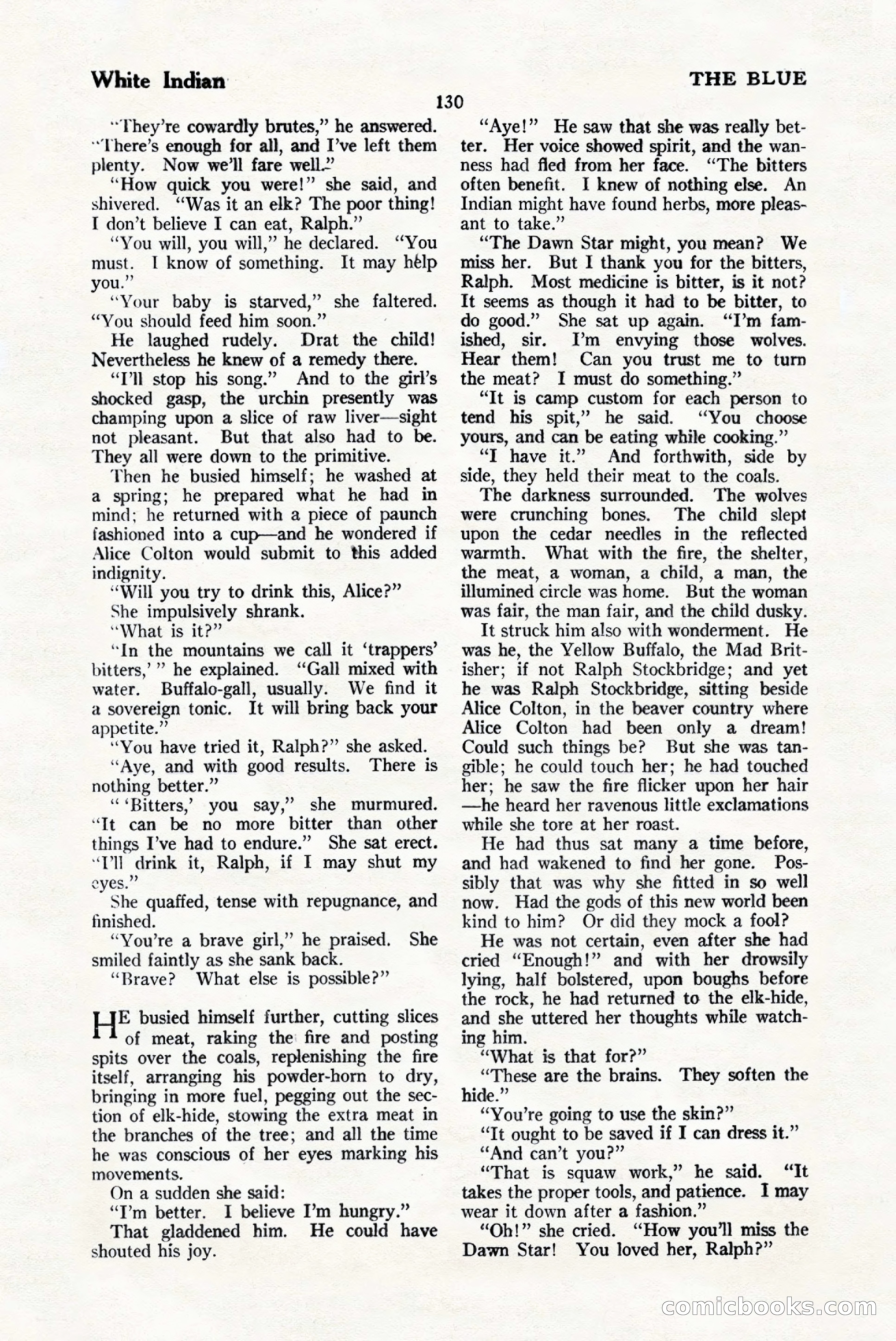 The Blue Book Magazine, January 1925 — page 136 of 208