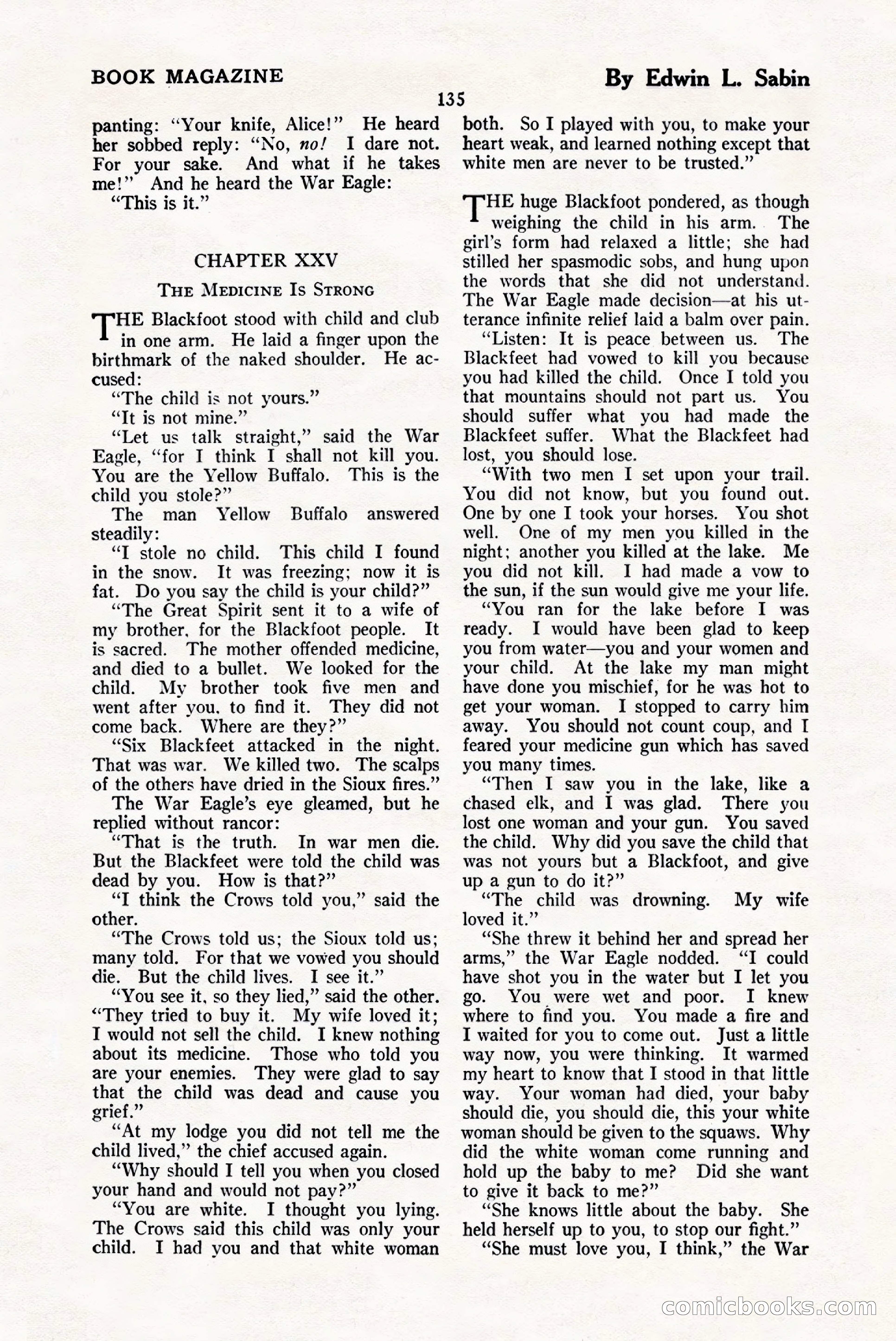 The Blue Book Magazine, January 1925 — page 141 of 208
