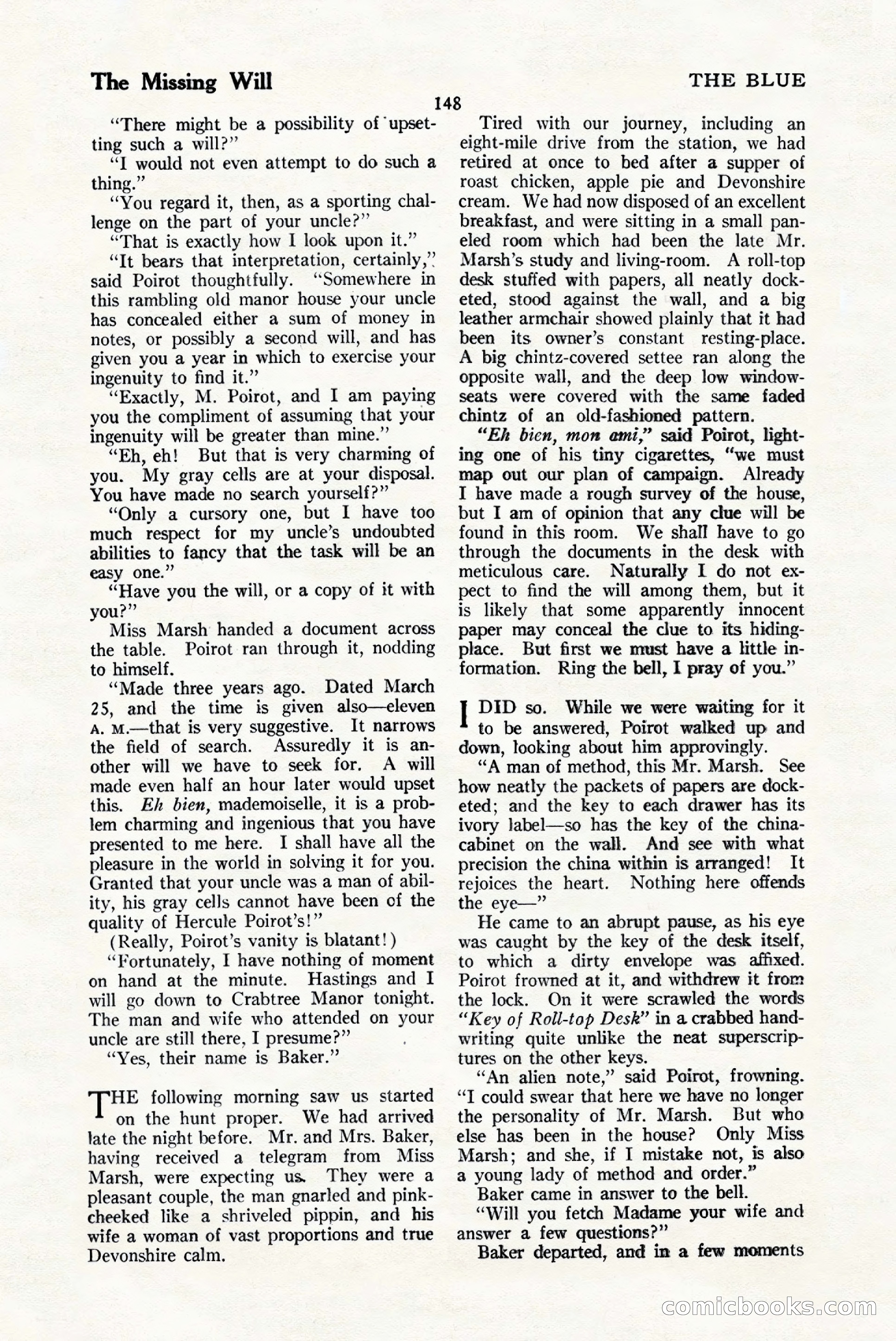 The Blue Book Magazine, January 1925 — page 154 of 208