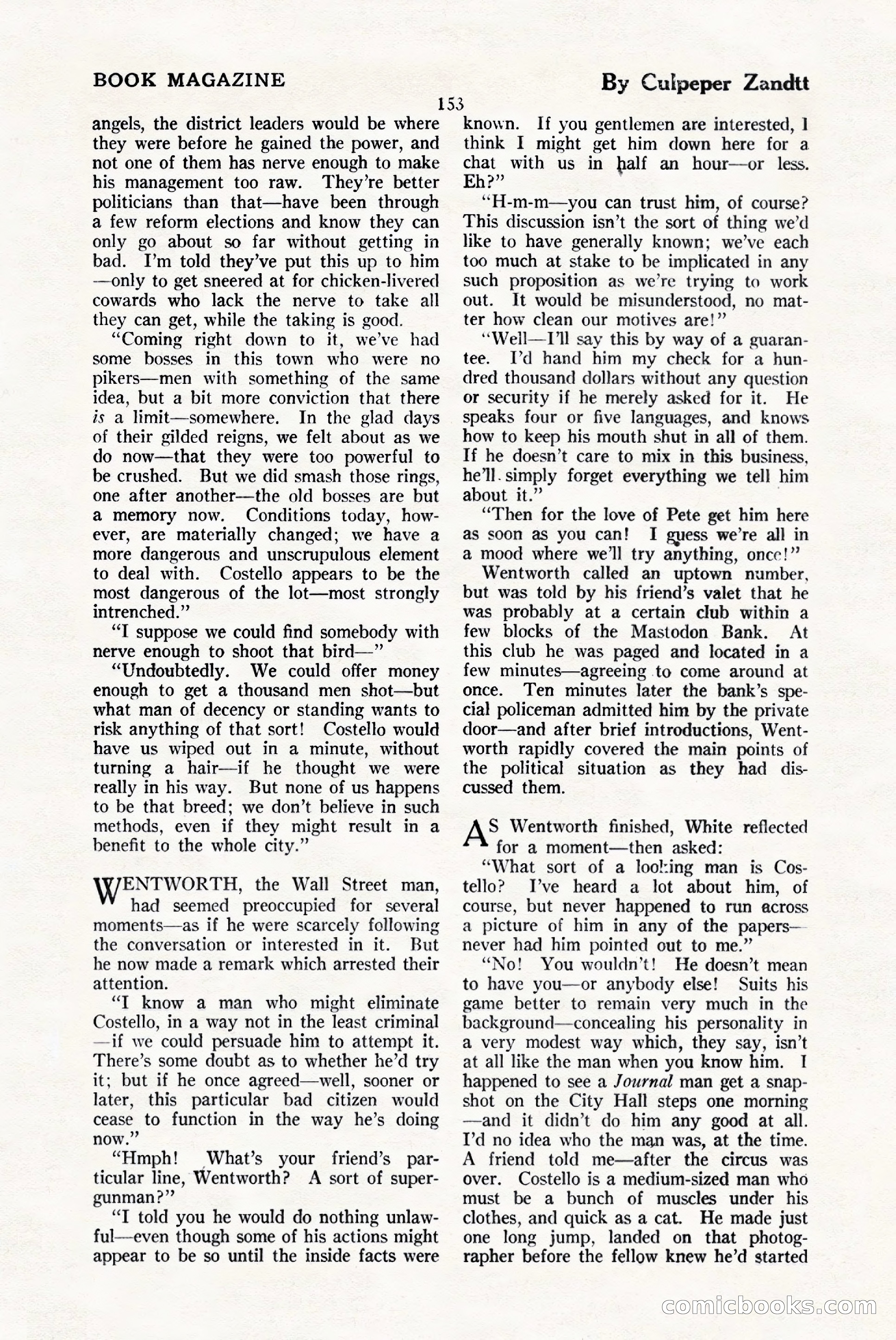 The Blue Book Magazine, January 1925 — page 159 of 208