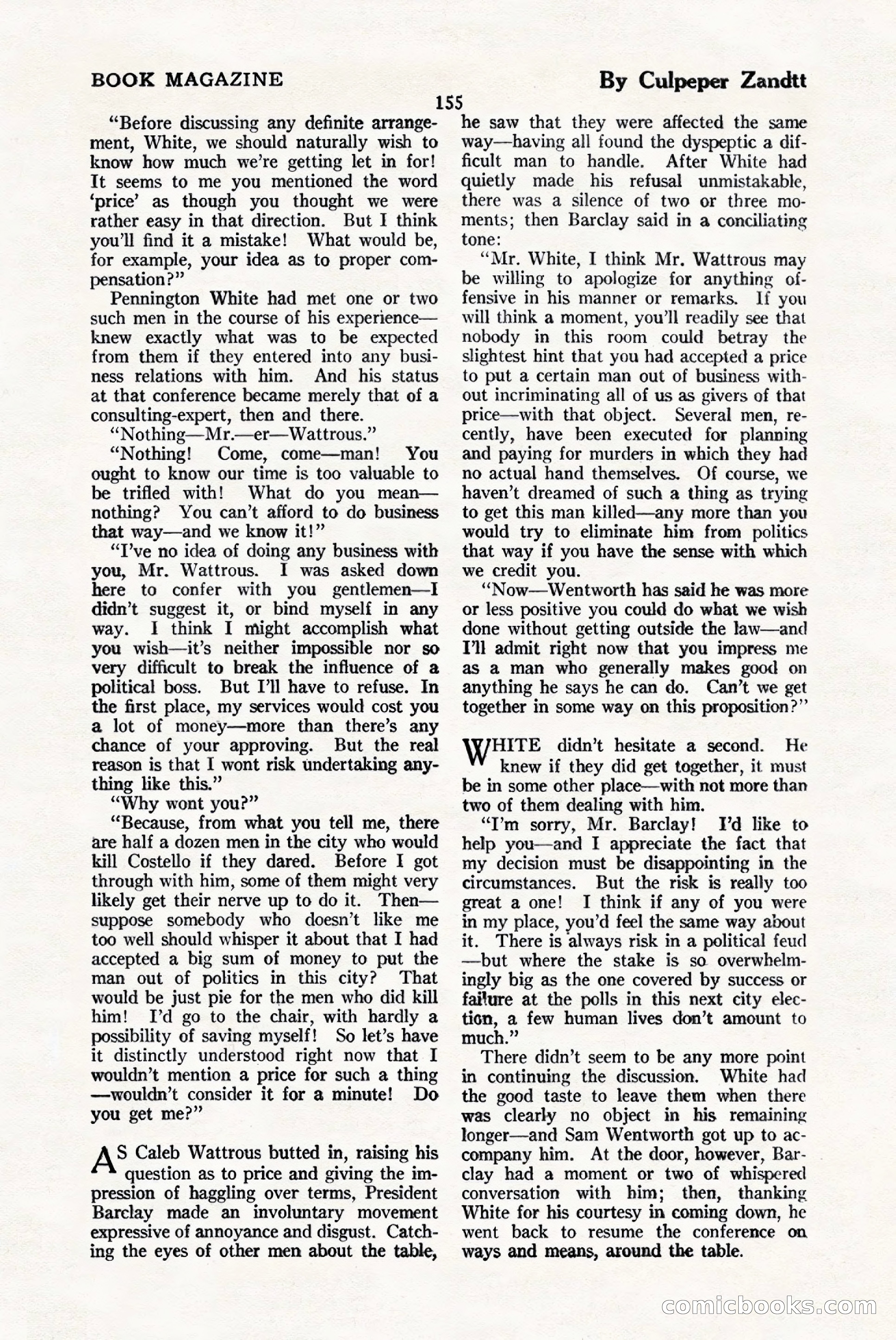 The Blue Book Magazine, January 1925 — page 161 of 208