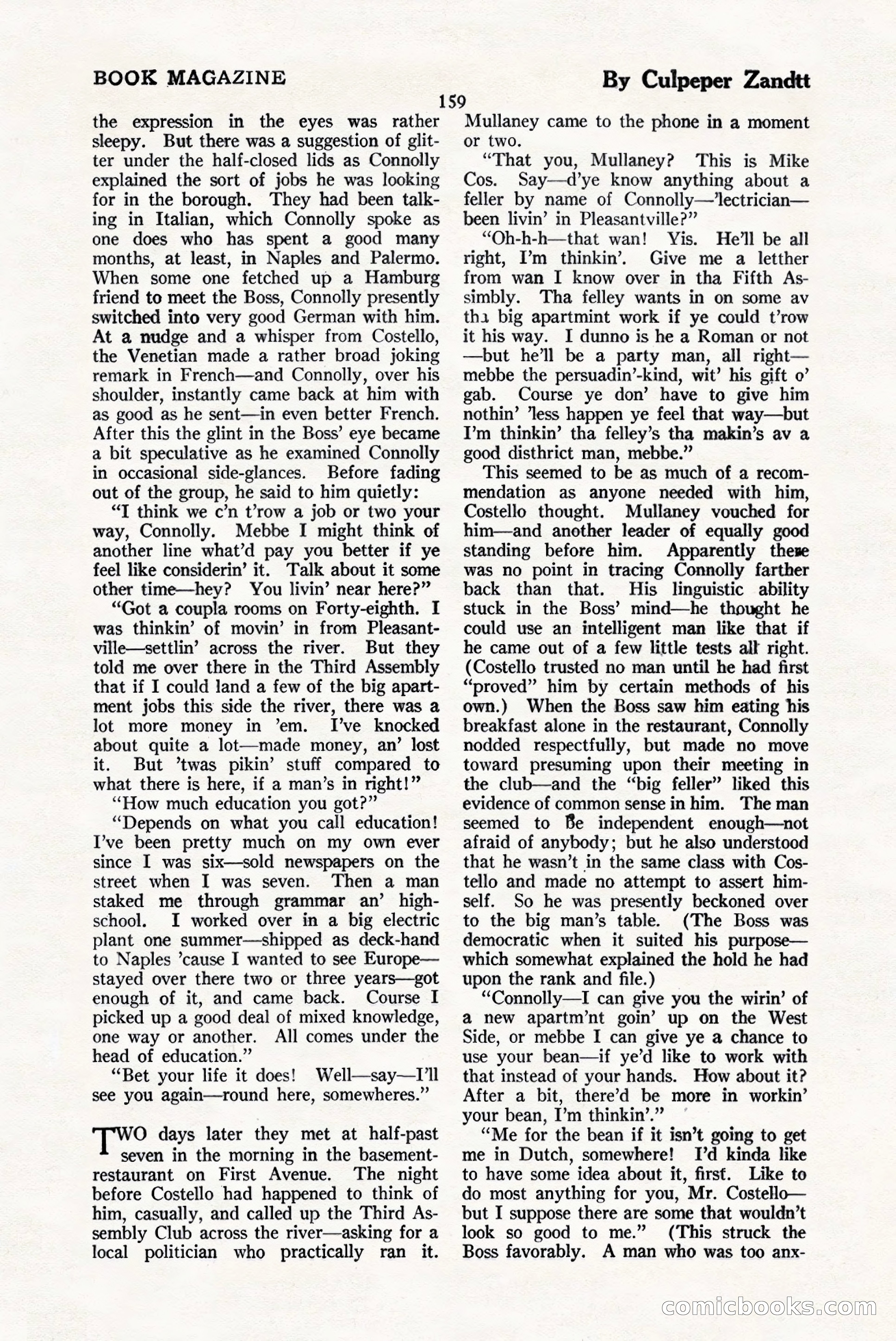 The Blue Book Magazine, January 1925 — page 165 of 208