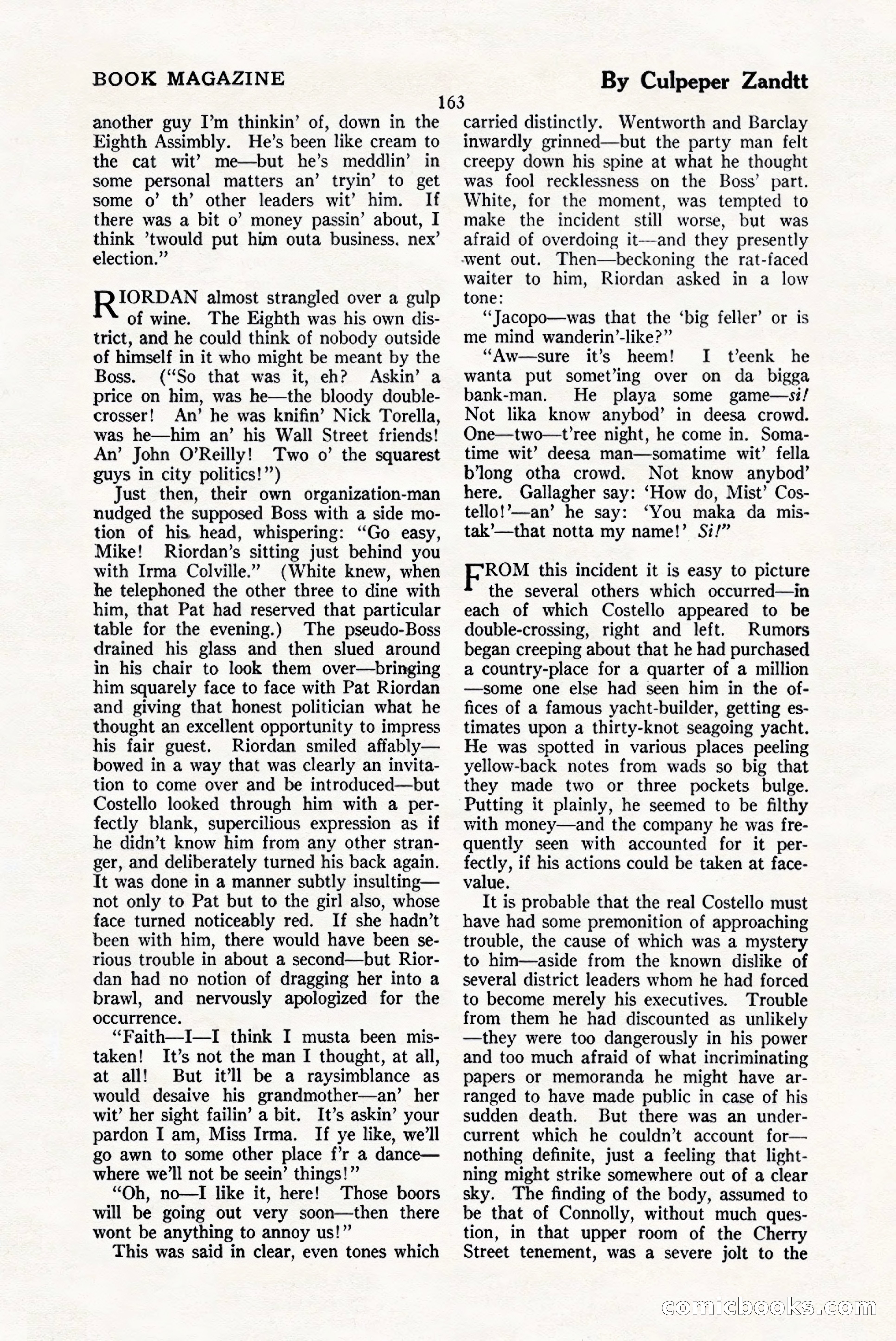 The Blue Book Magazine, January 1925 — page 169 of 208