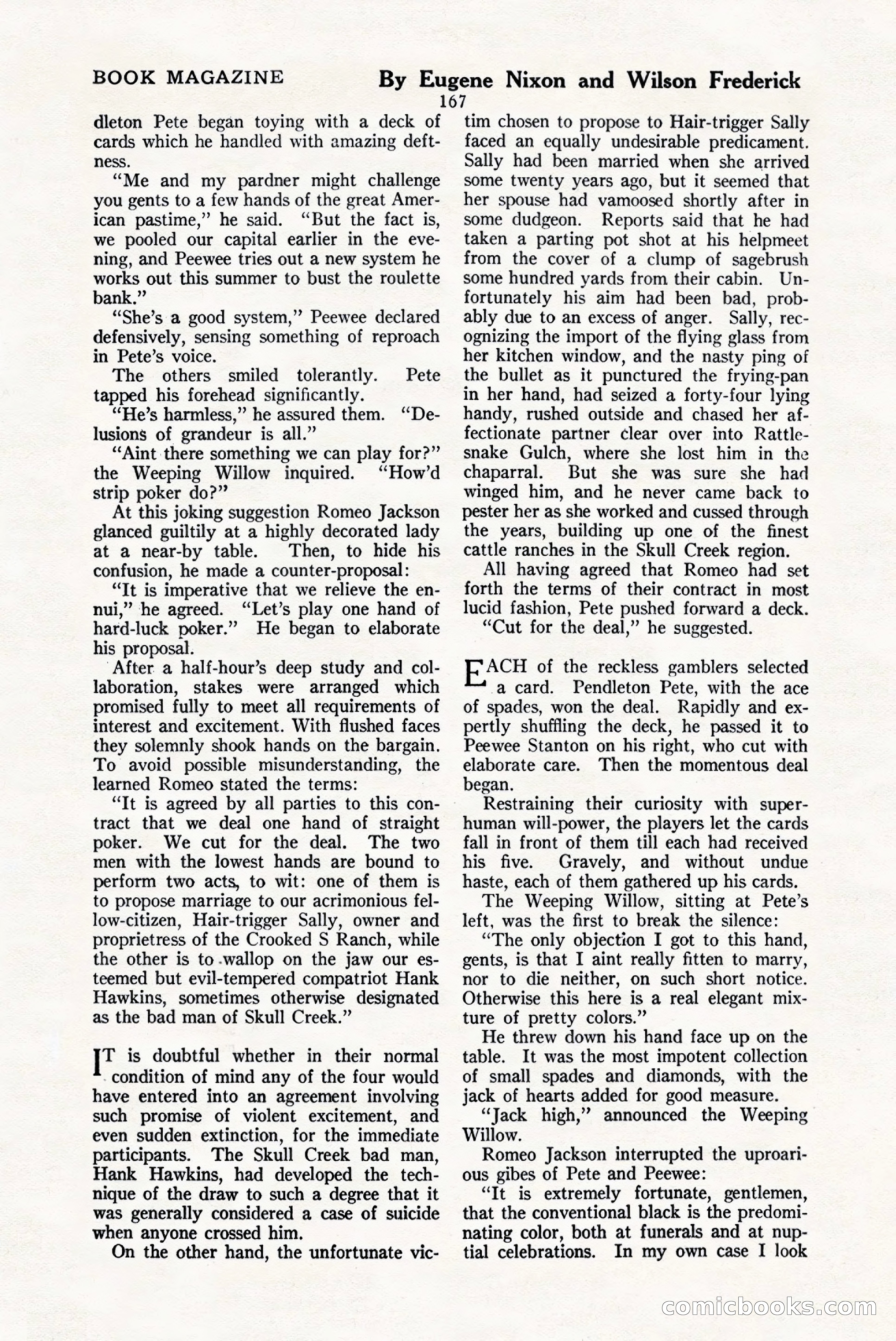 The Blue Book Magazine, January 1925 — page 173 of 208