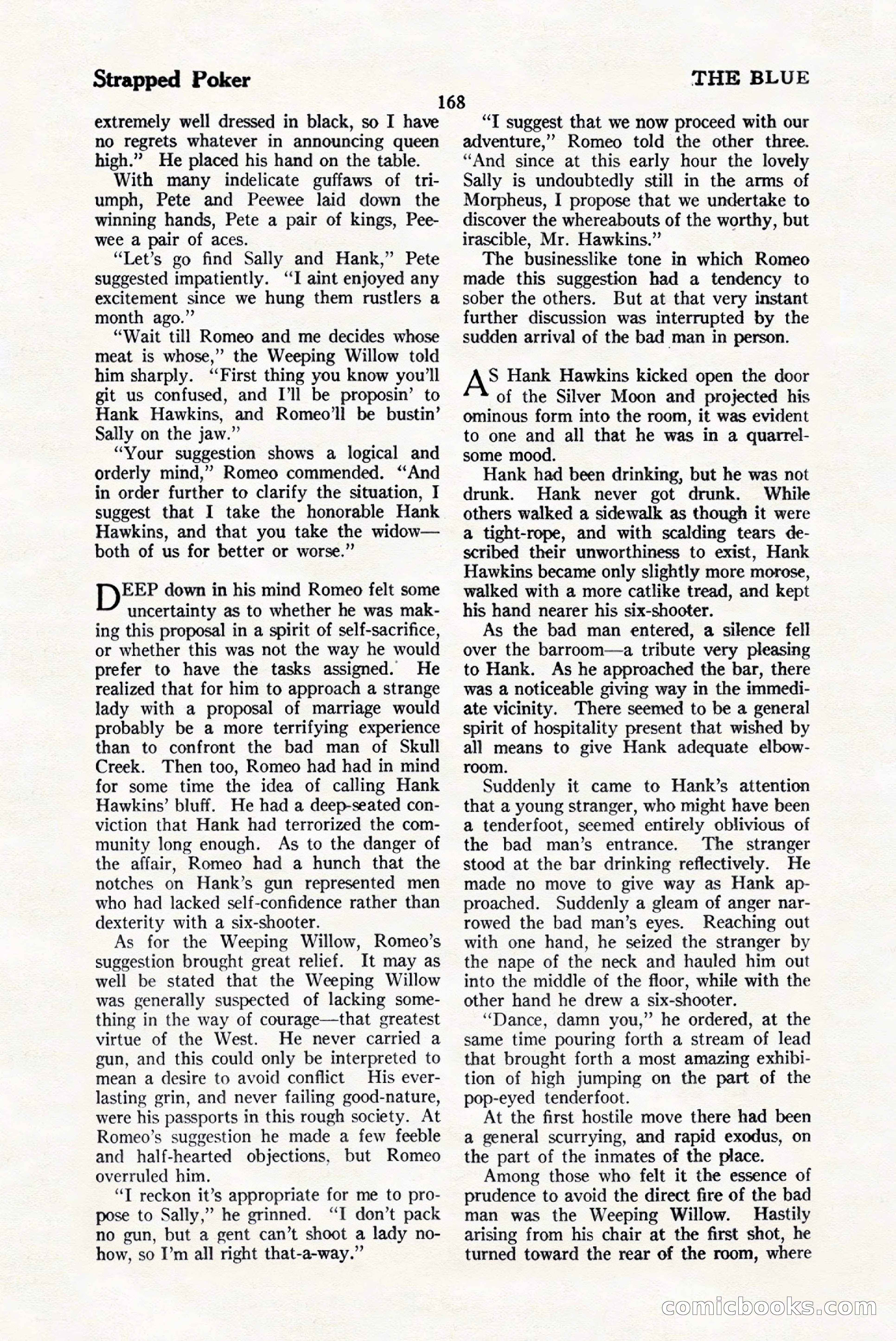 The Blue Book Magazine, January 1925 — page 174 of 208