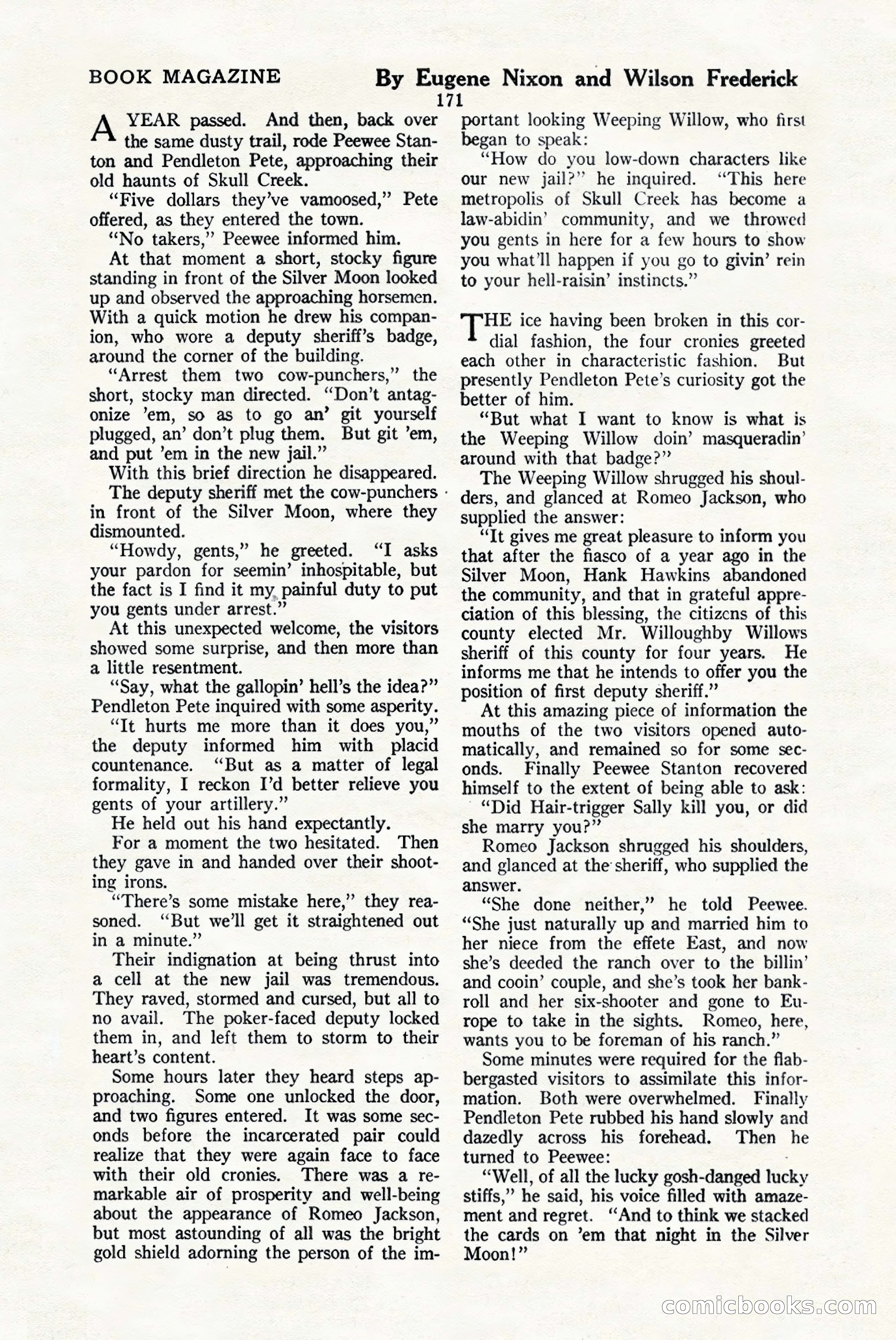 The Blue Book Magazine, January 1925 — page 177 of 208