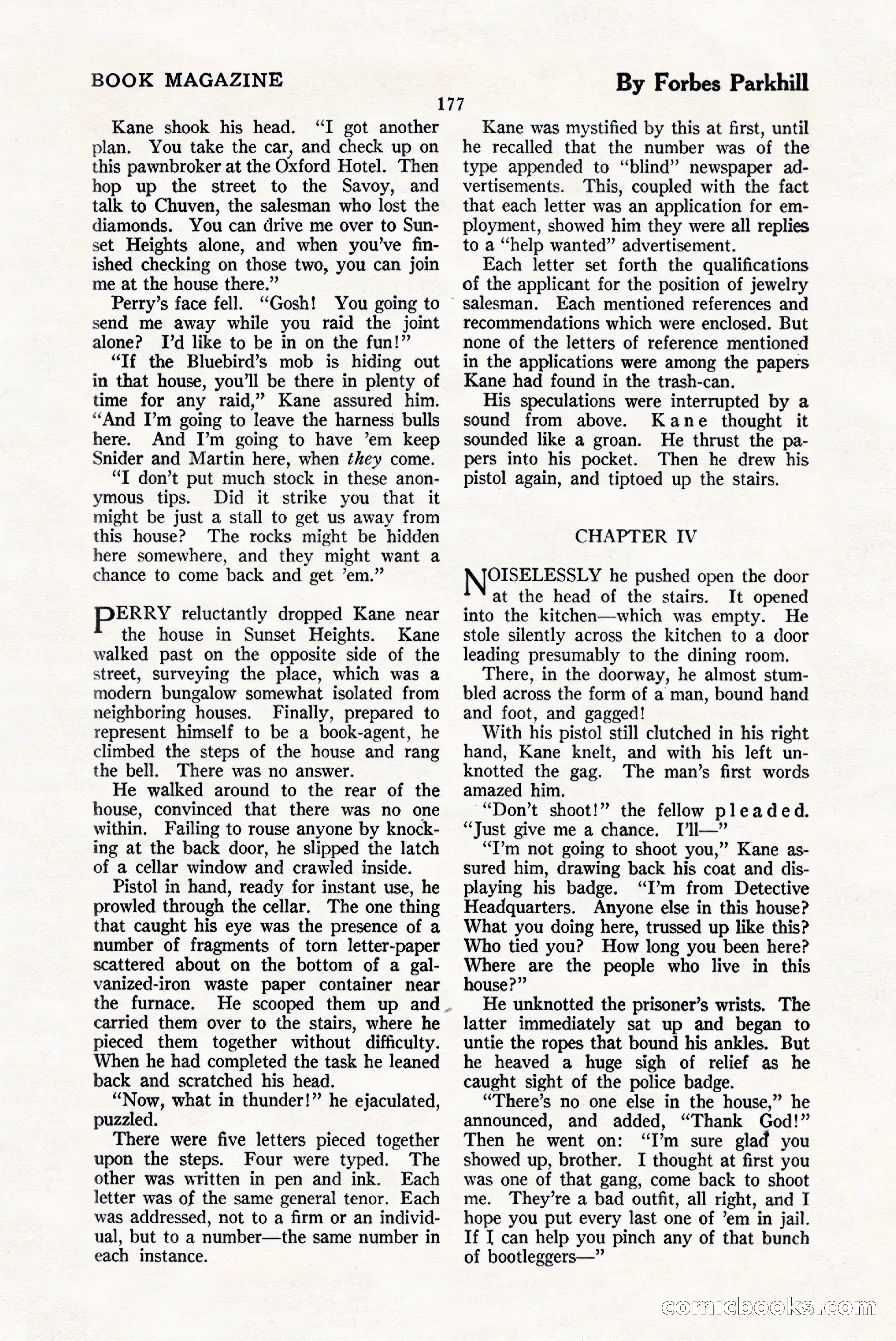 The Blue Book Magazine, January 1925 — page 183 of 208