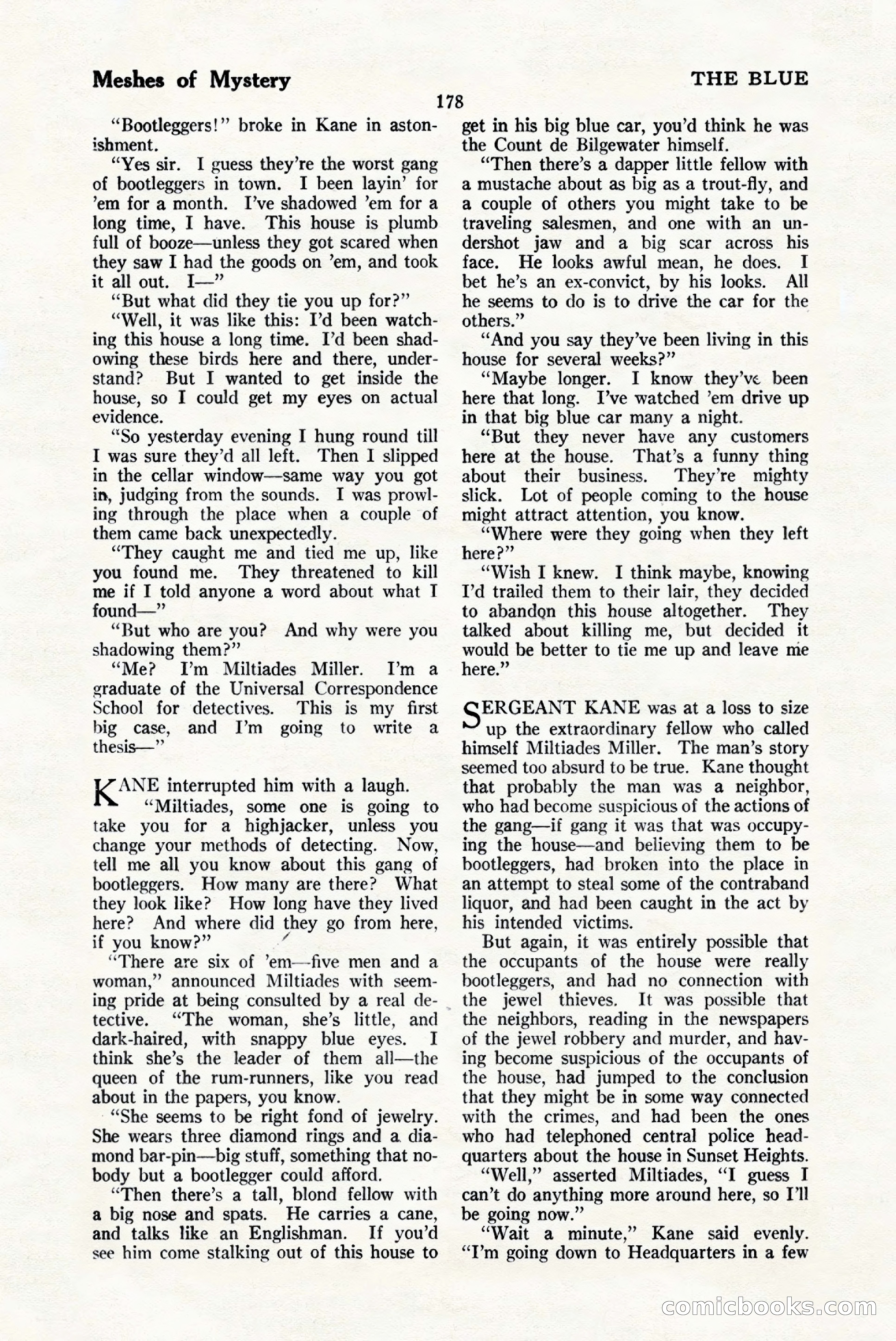 The Blue Book Magazine, January 1925 — page 184 of 208