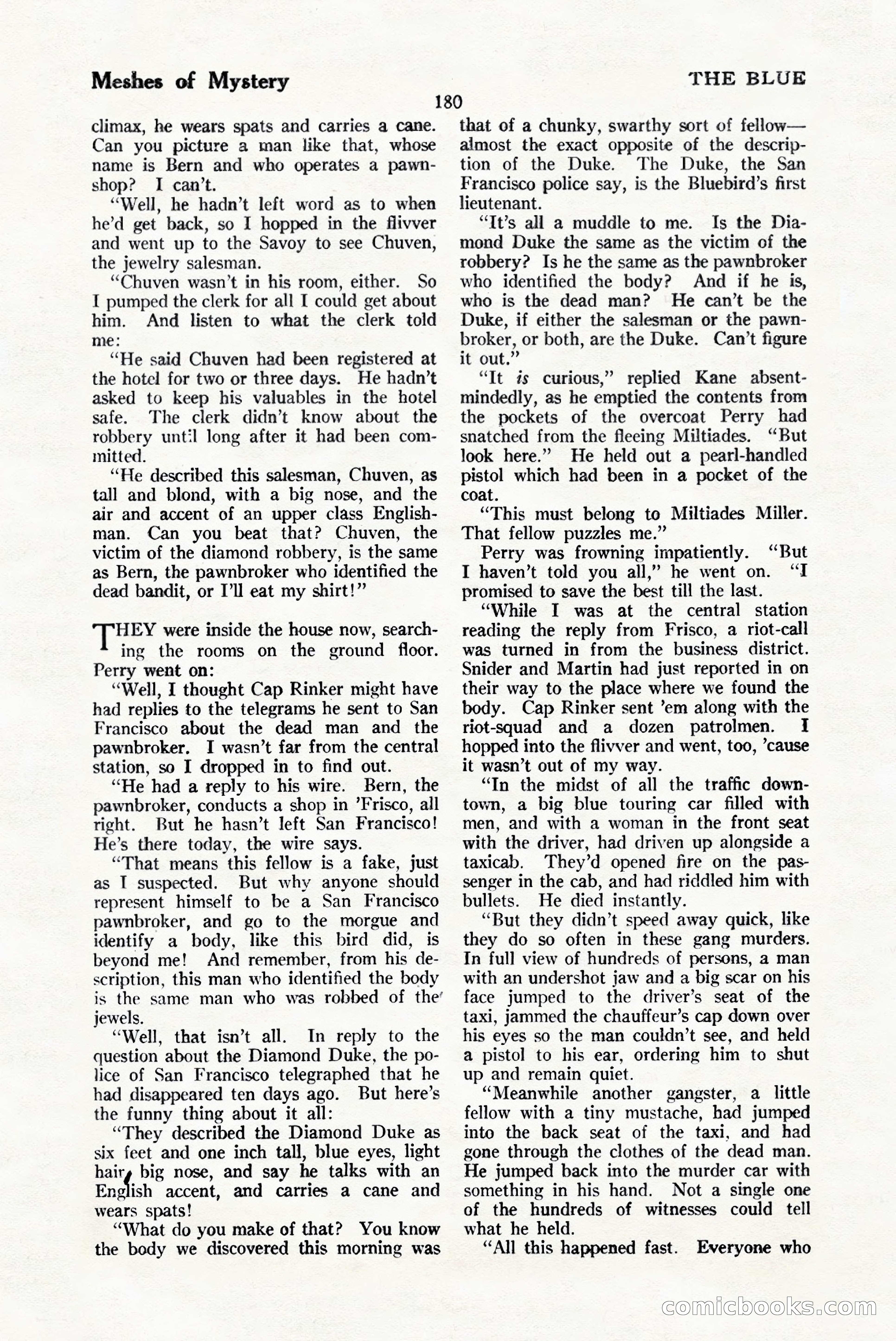 The Blue Book Magazine, January 1925 — page 186 of 208