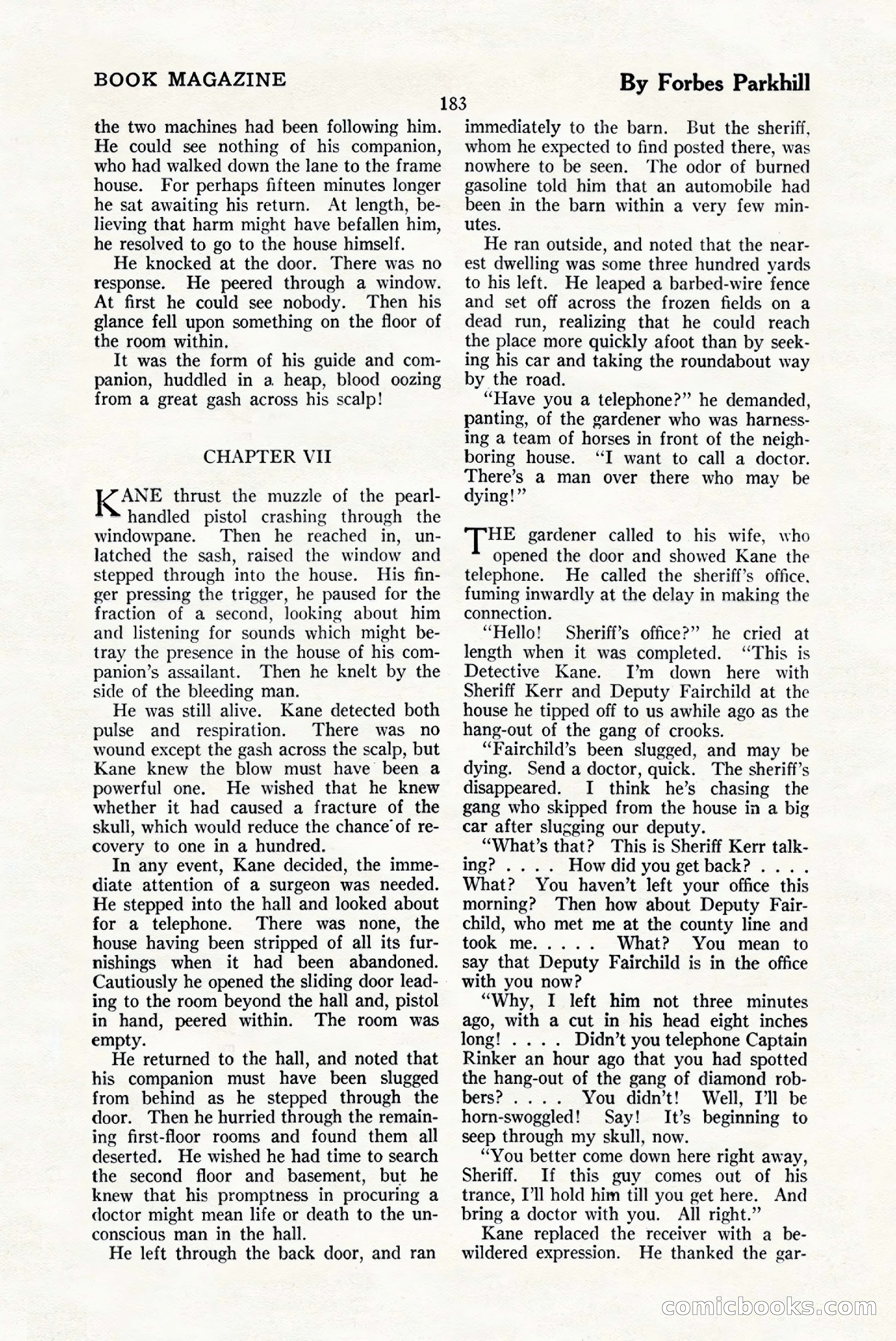 The Blue Book Magazine, January 1925 — page 189 of 208