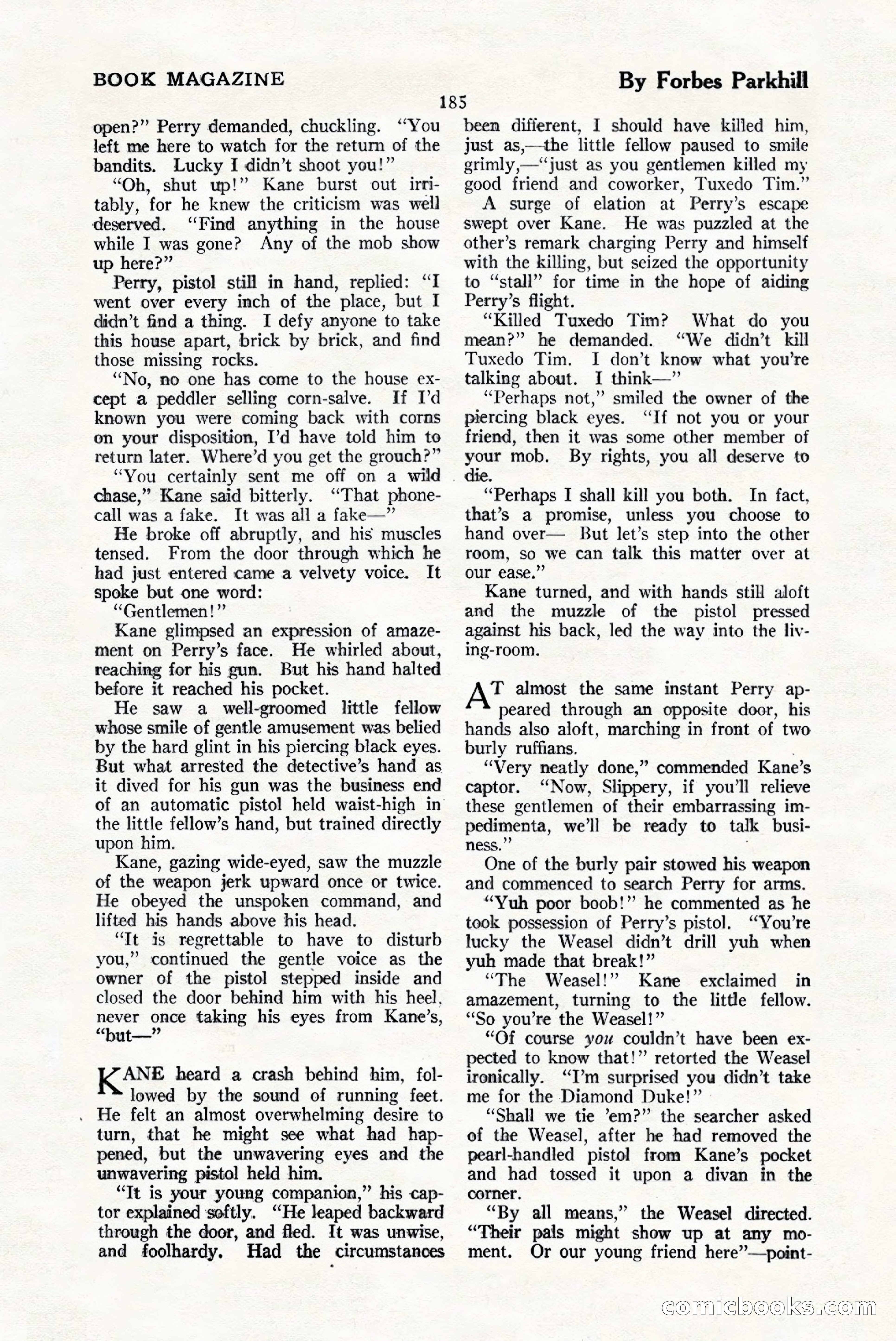 The Blue Book Magazine, January 1925 — page 191 of 208