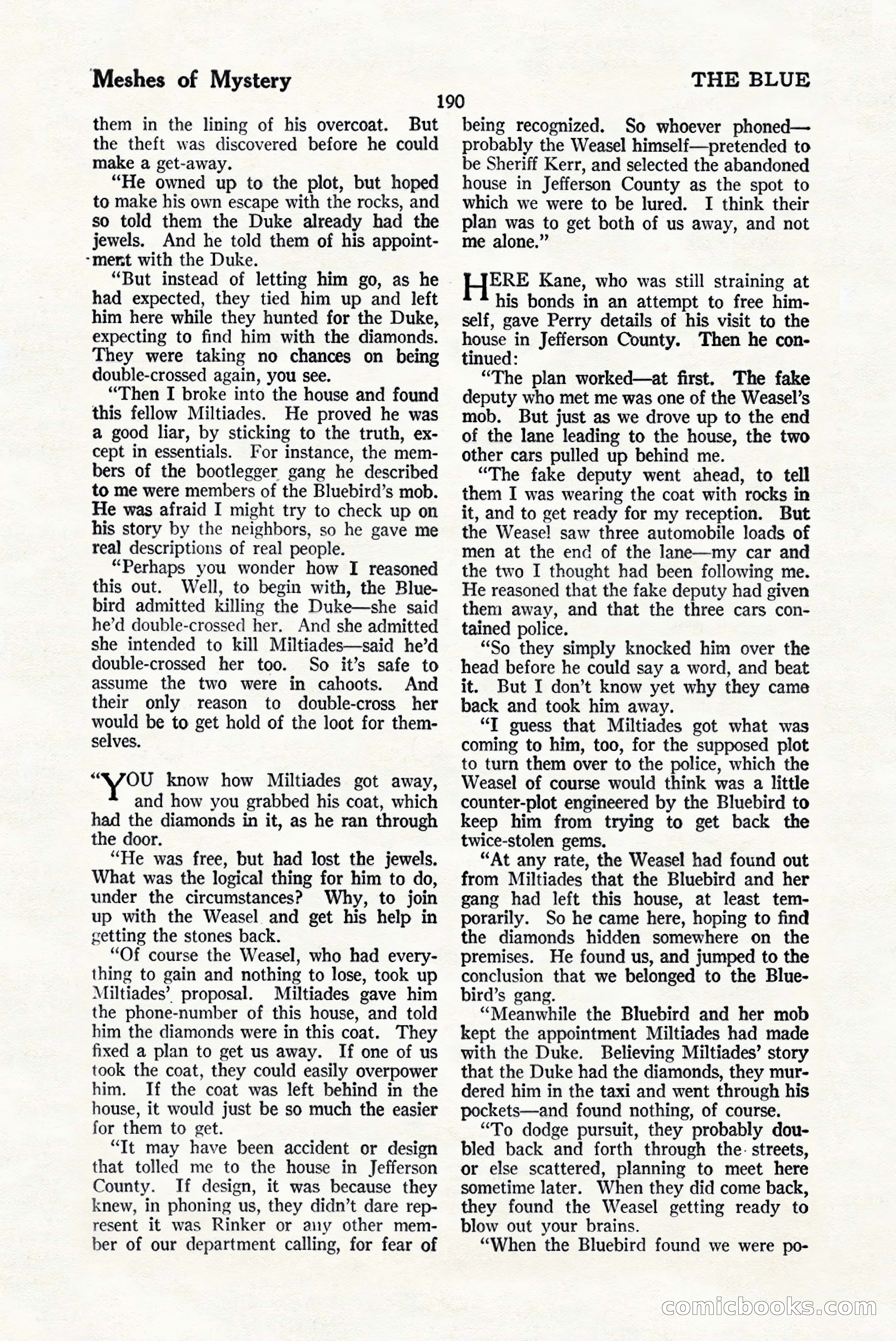 The Blue Book Magazine, January 1925 — page 196 of 208