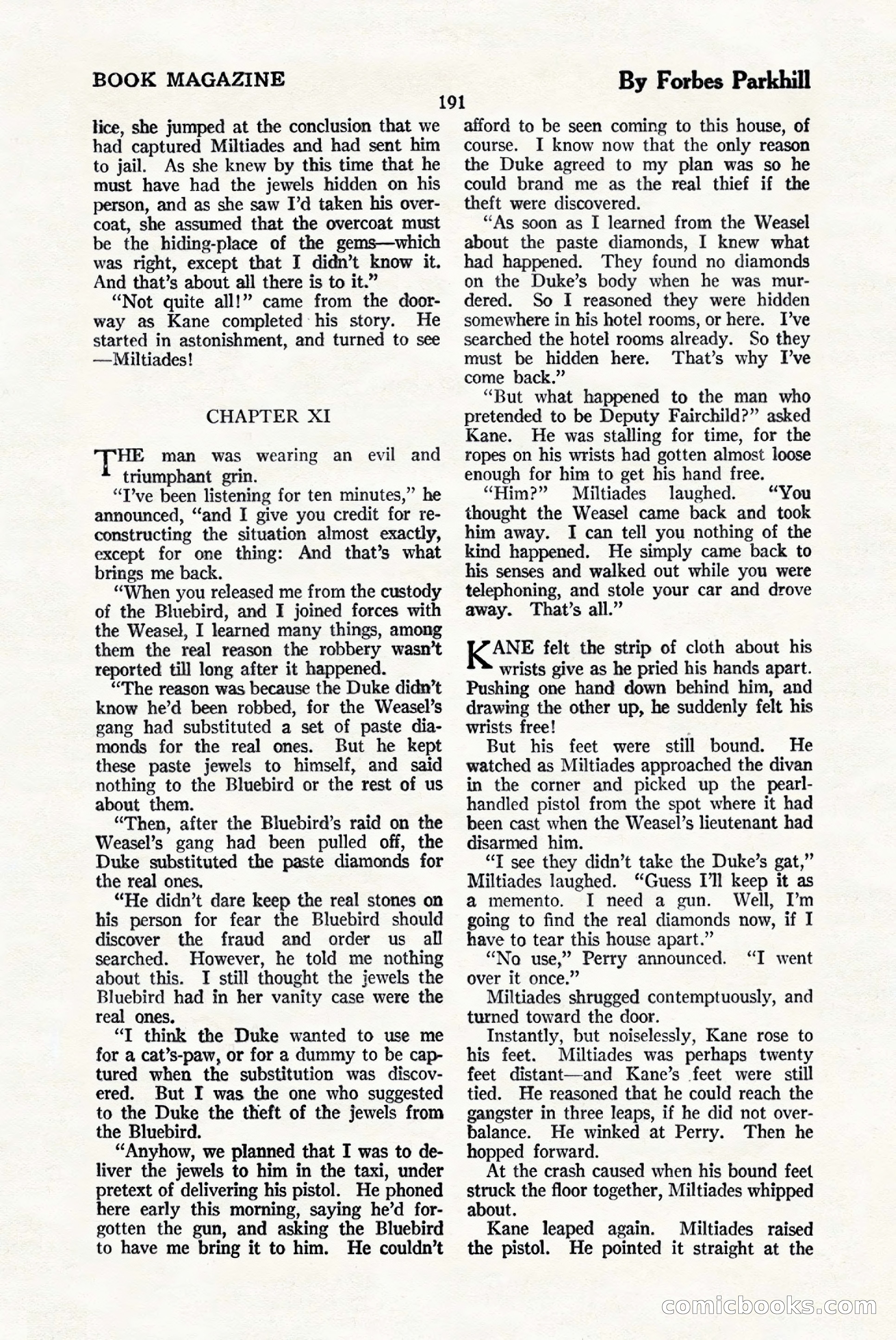 The Blue Book Magazine, January 1925 — page 197 of 208