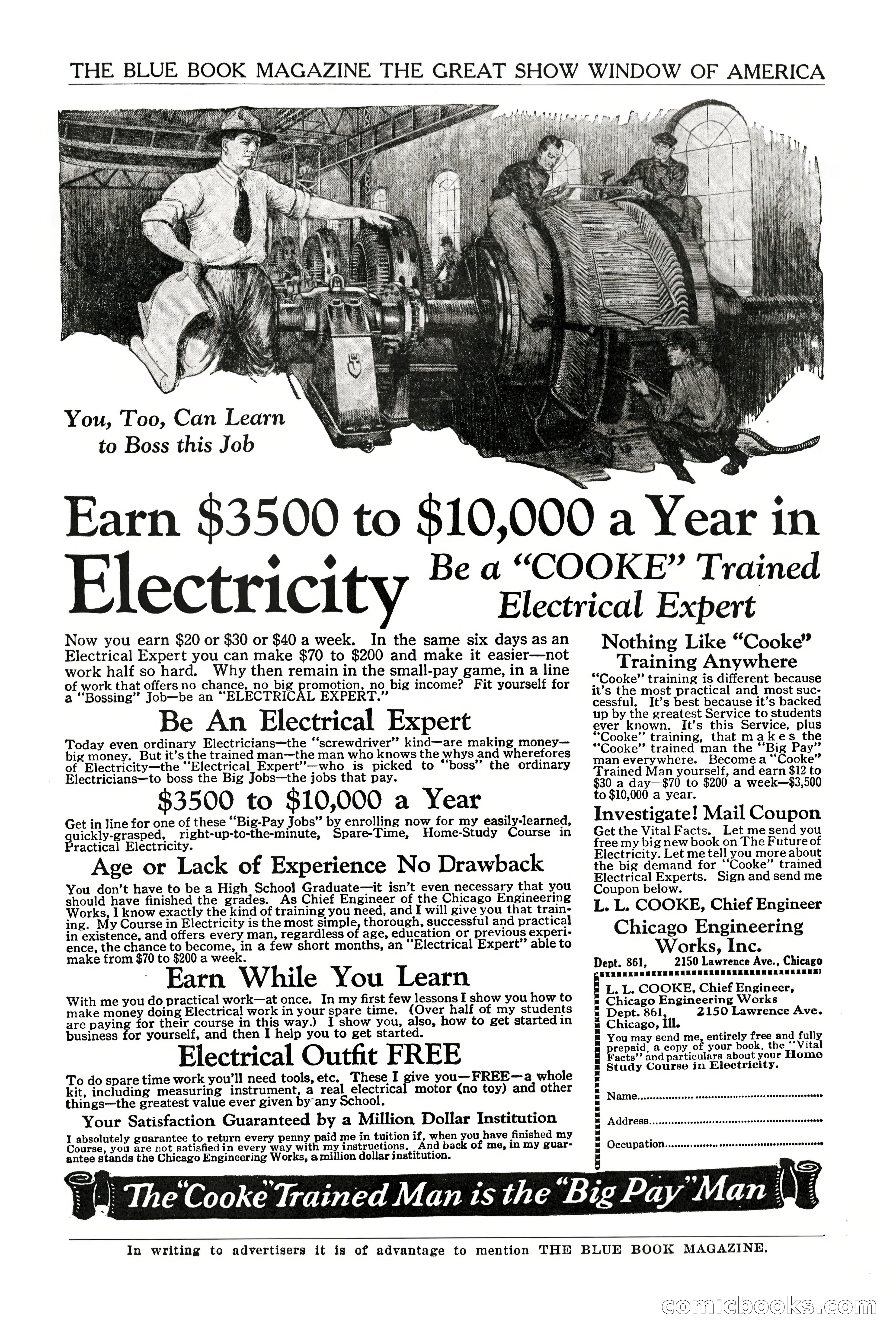 The Blue Book Magazine, January 1925 — page 199 of 208