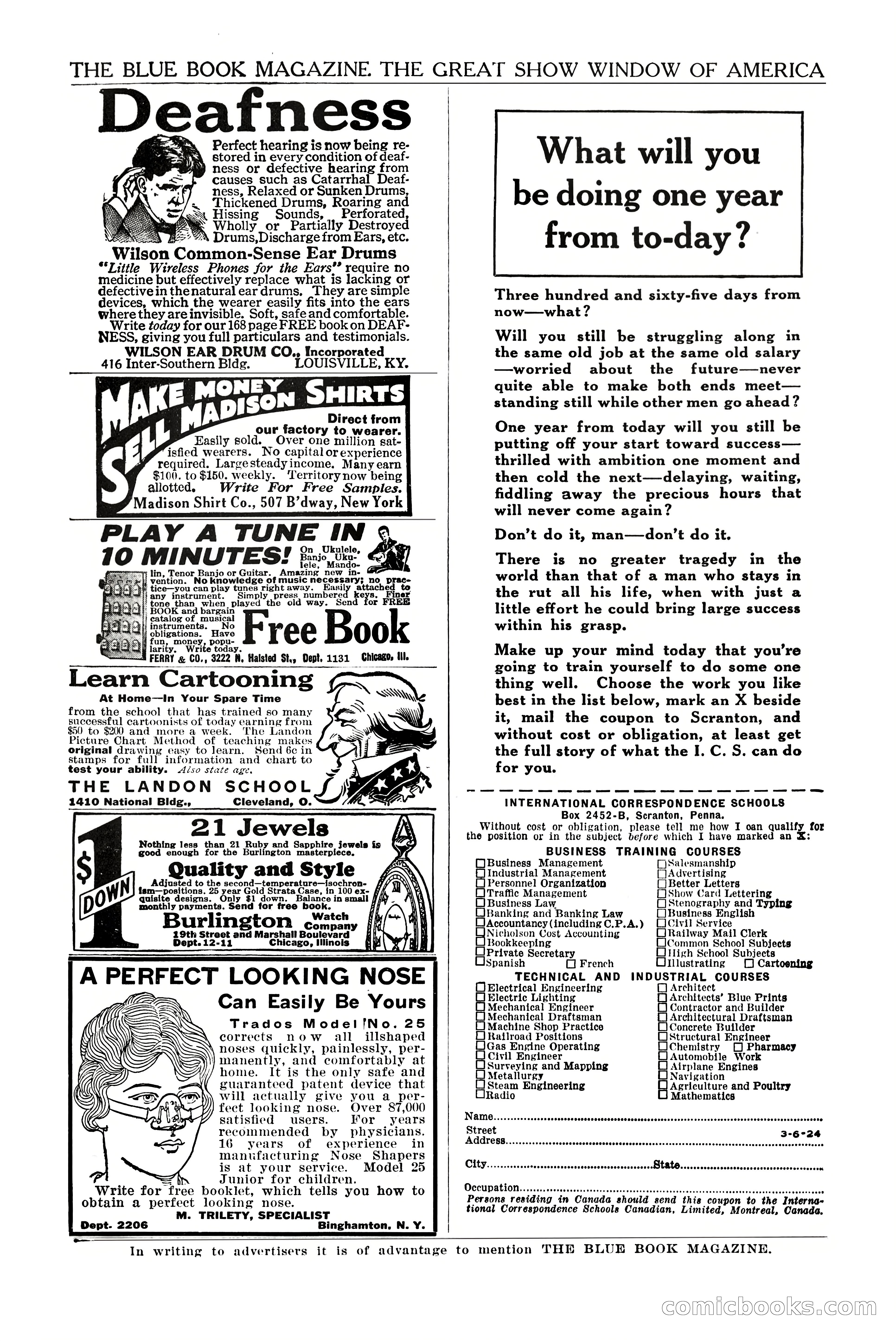 The Blue Book Magazine, January 1925 — page 203 of 208