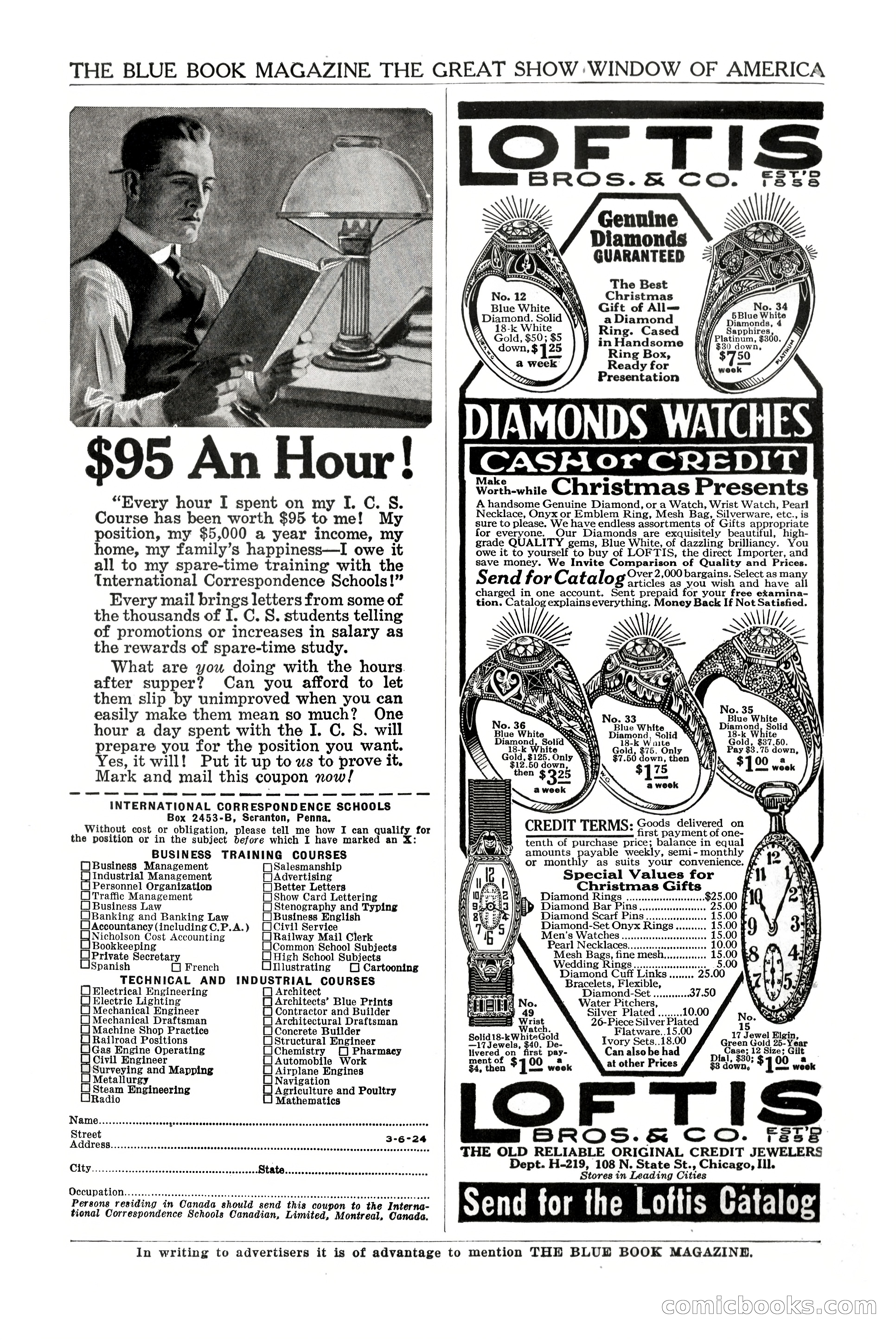 The Blue Book Magazine, January 1925 — page 205 of 208