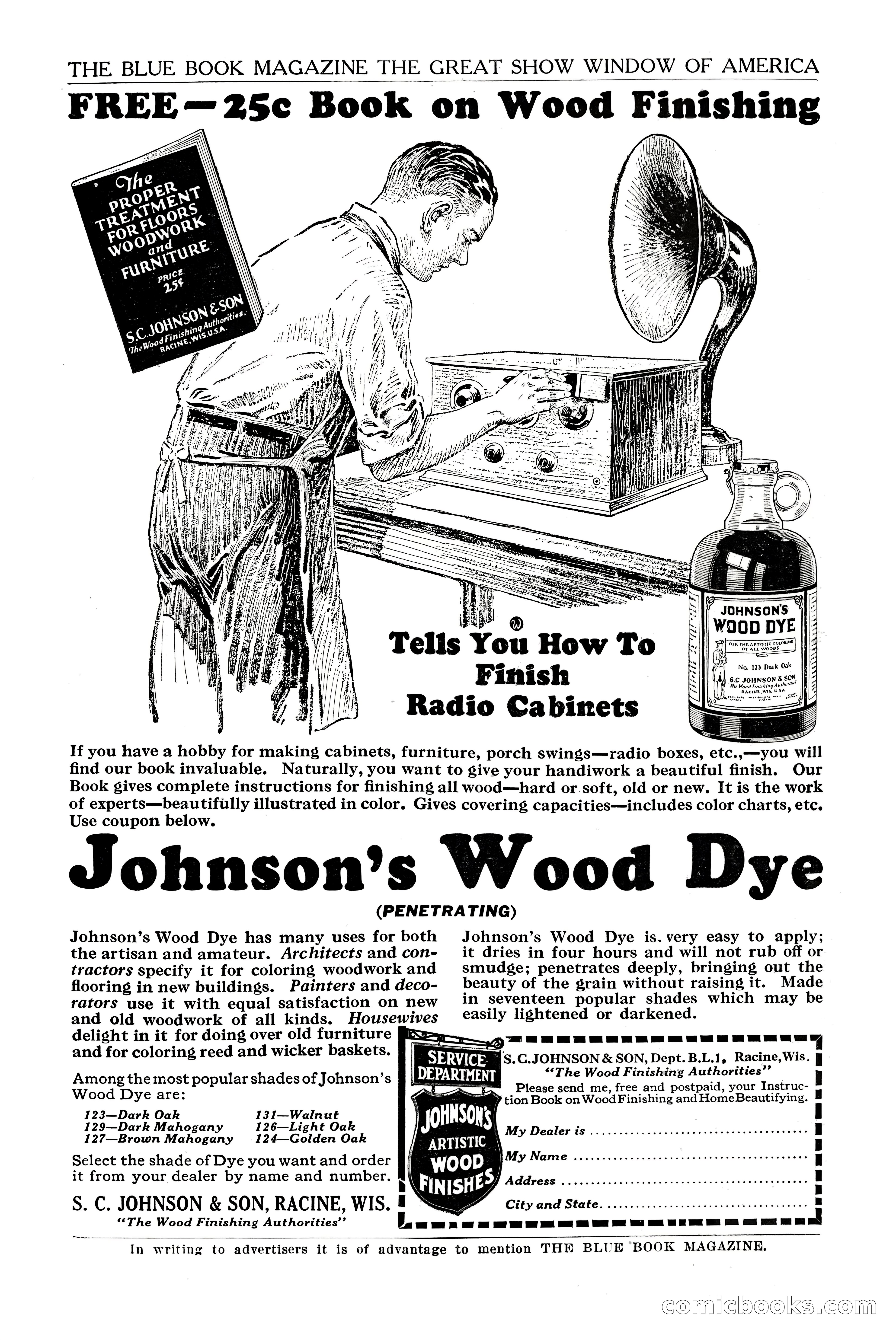The Blue Book Magazine, January 1925 — page 207 of 208
