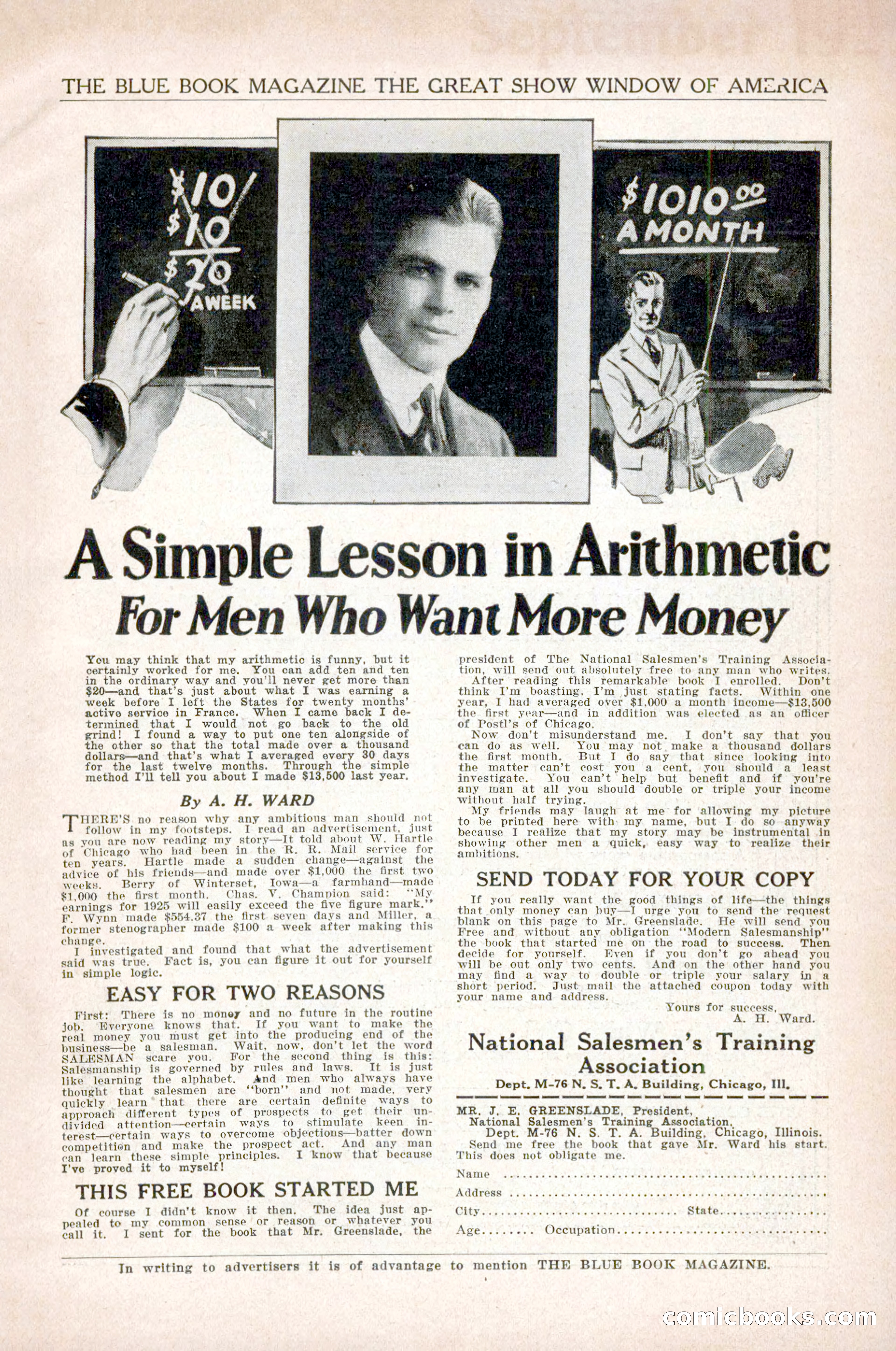 The Blue Book Magazine, September 1925 — page 3 of 208