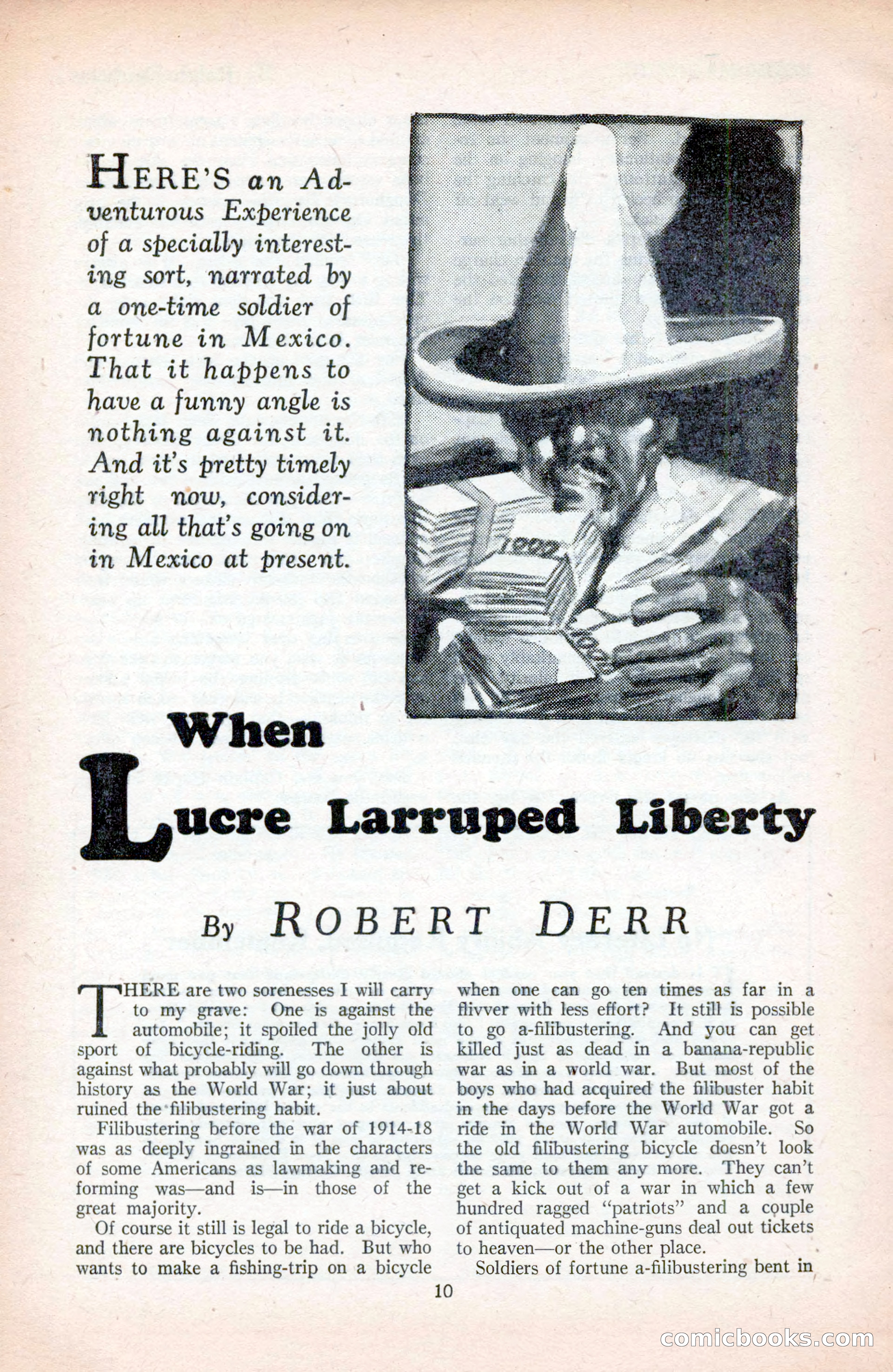 The Blue Book Magazine, September 1925 — page 12 of 208