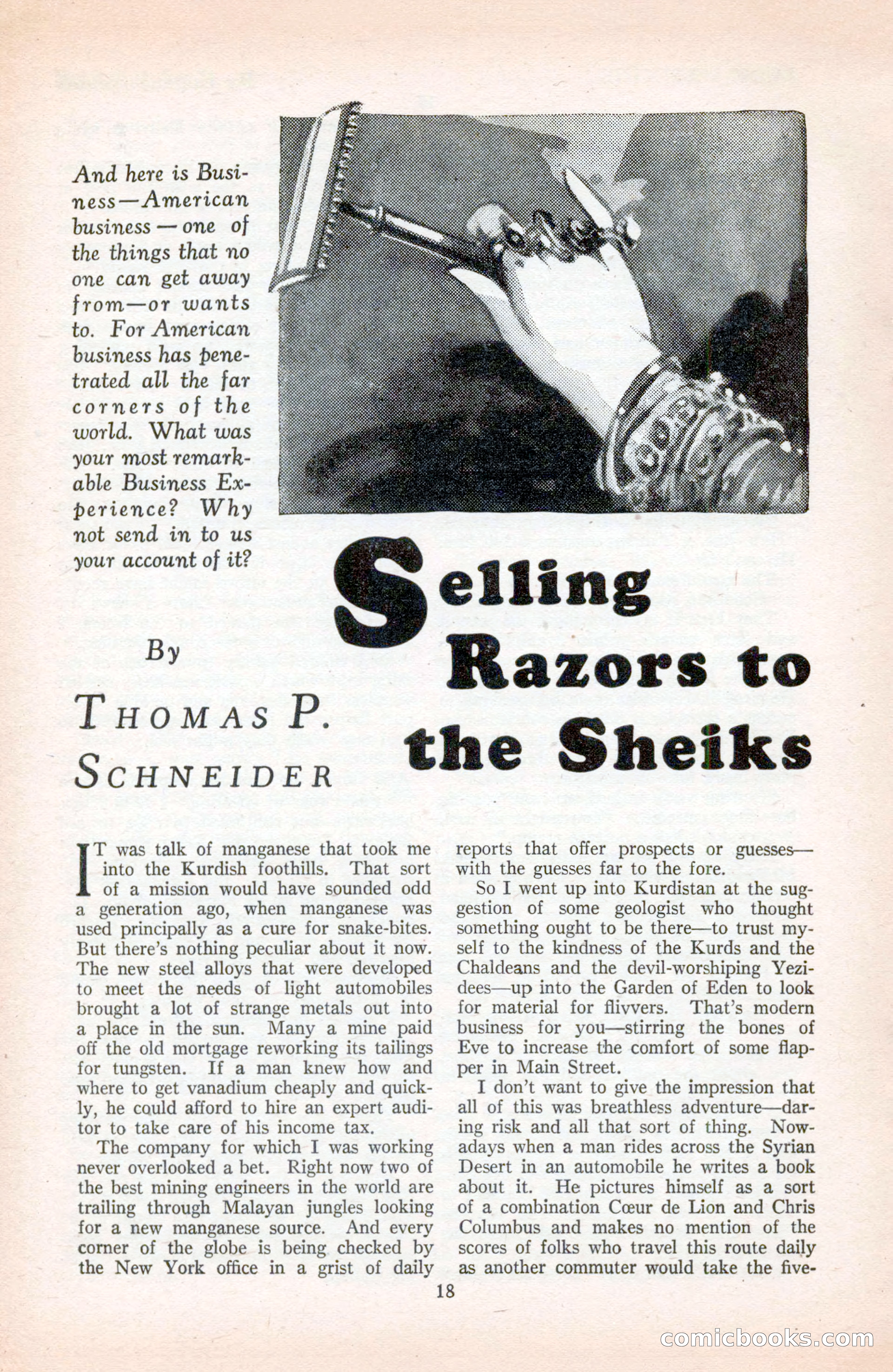 The Blue Book Magazine, September 1925 — page 20 of 208