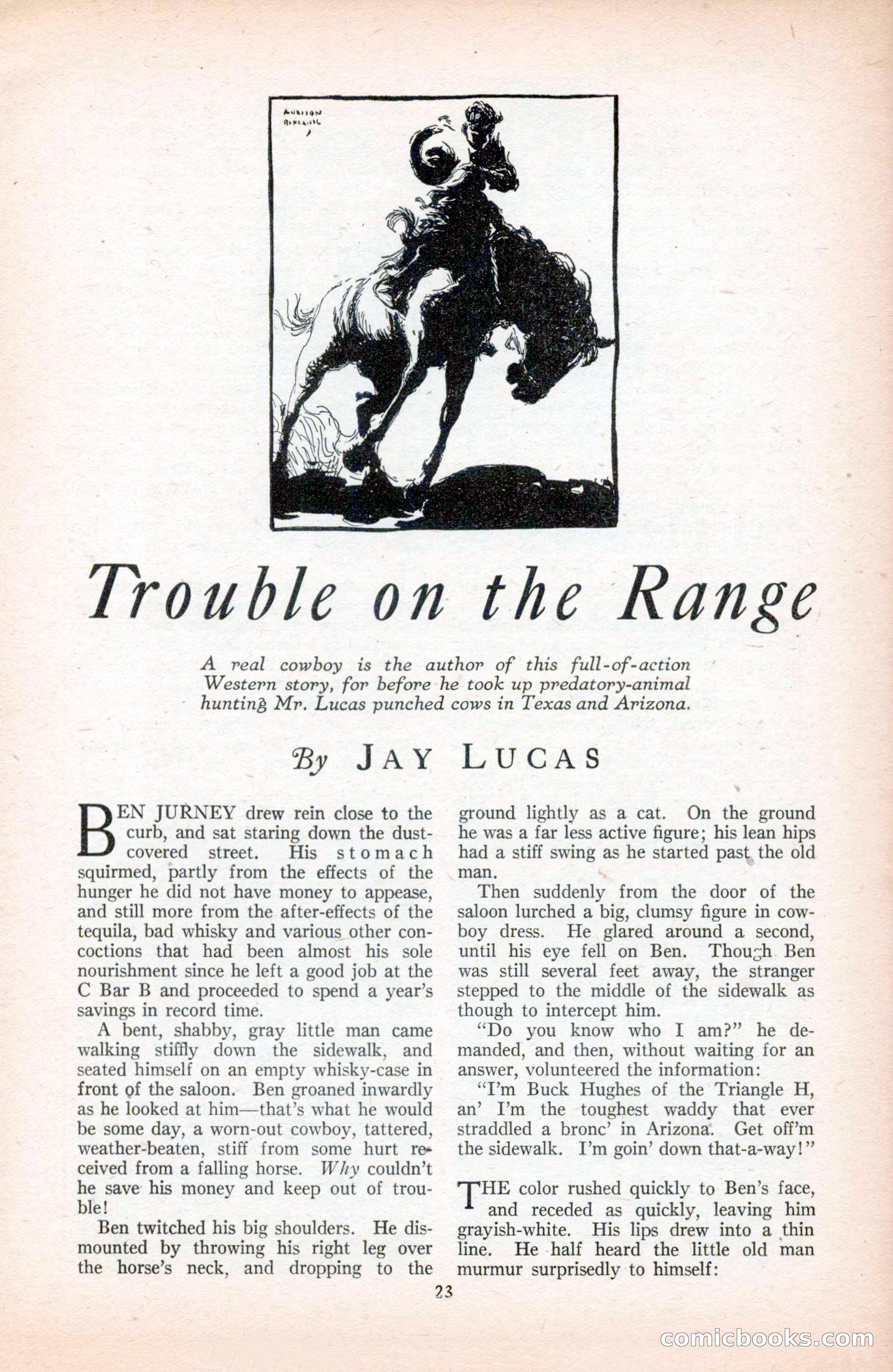 The Blue Book Magazine, September 1925 — page 25 of 208