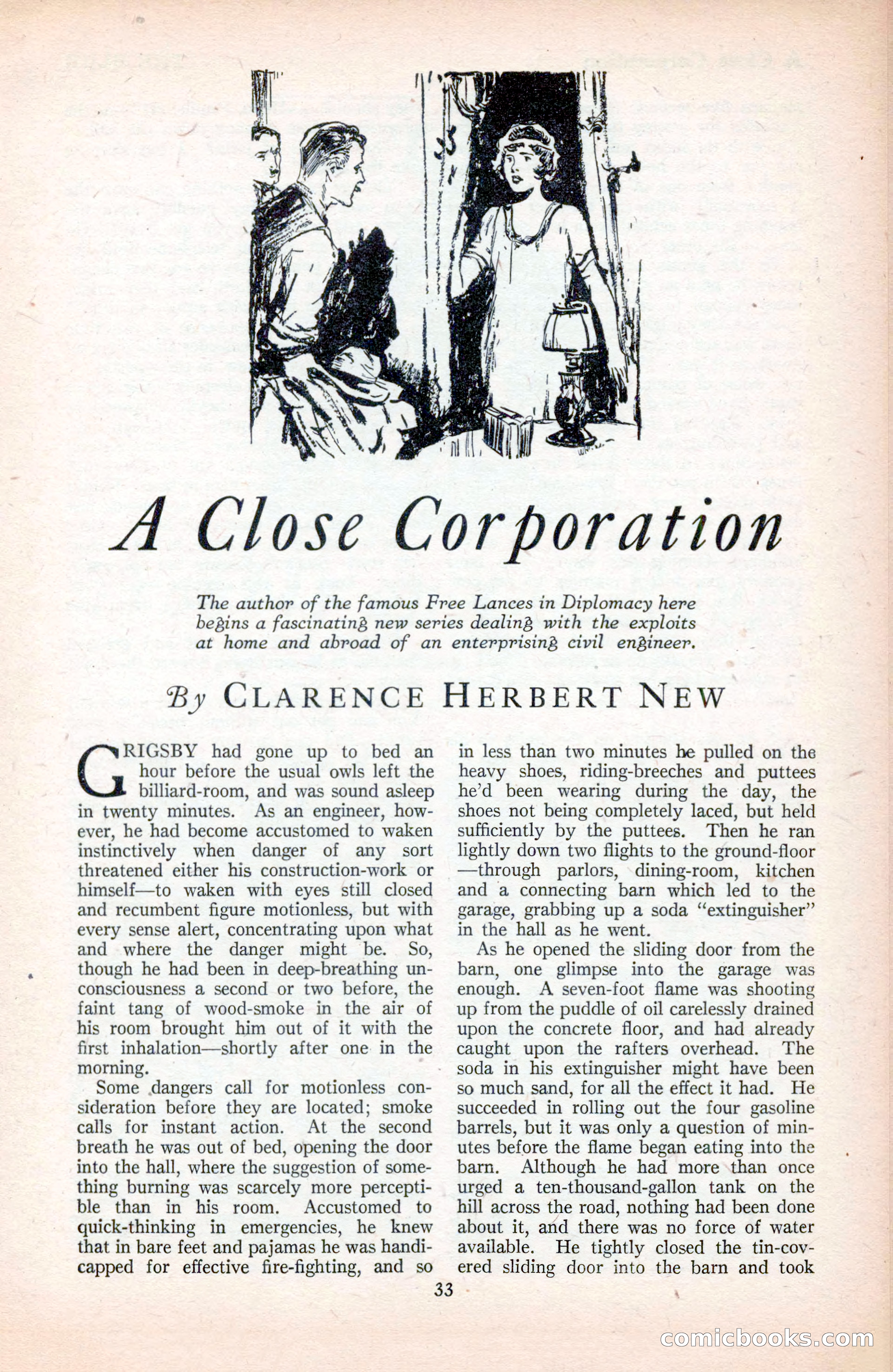 The Blue Book Magazine, September 1925 — page 35 of 208
