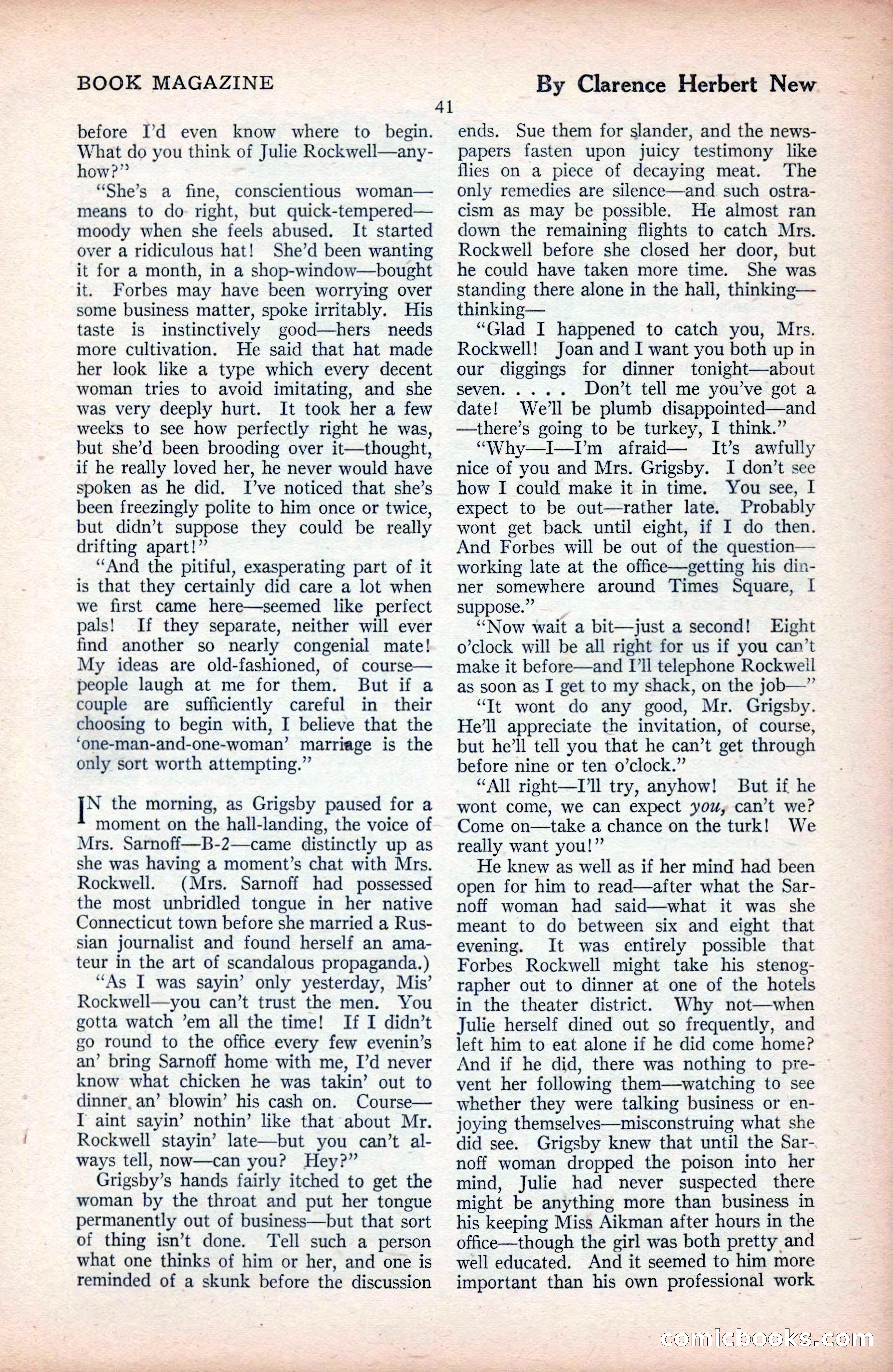 The Blue Book Magazine, September 1925 — page 43 of 208