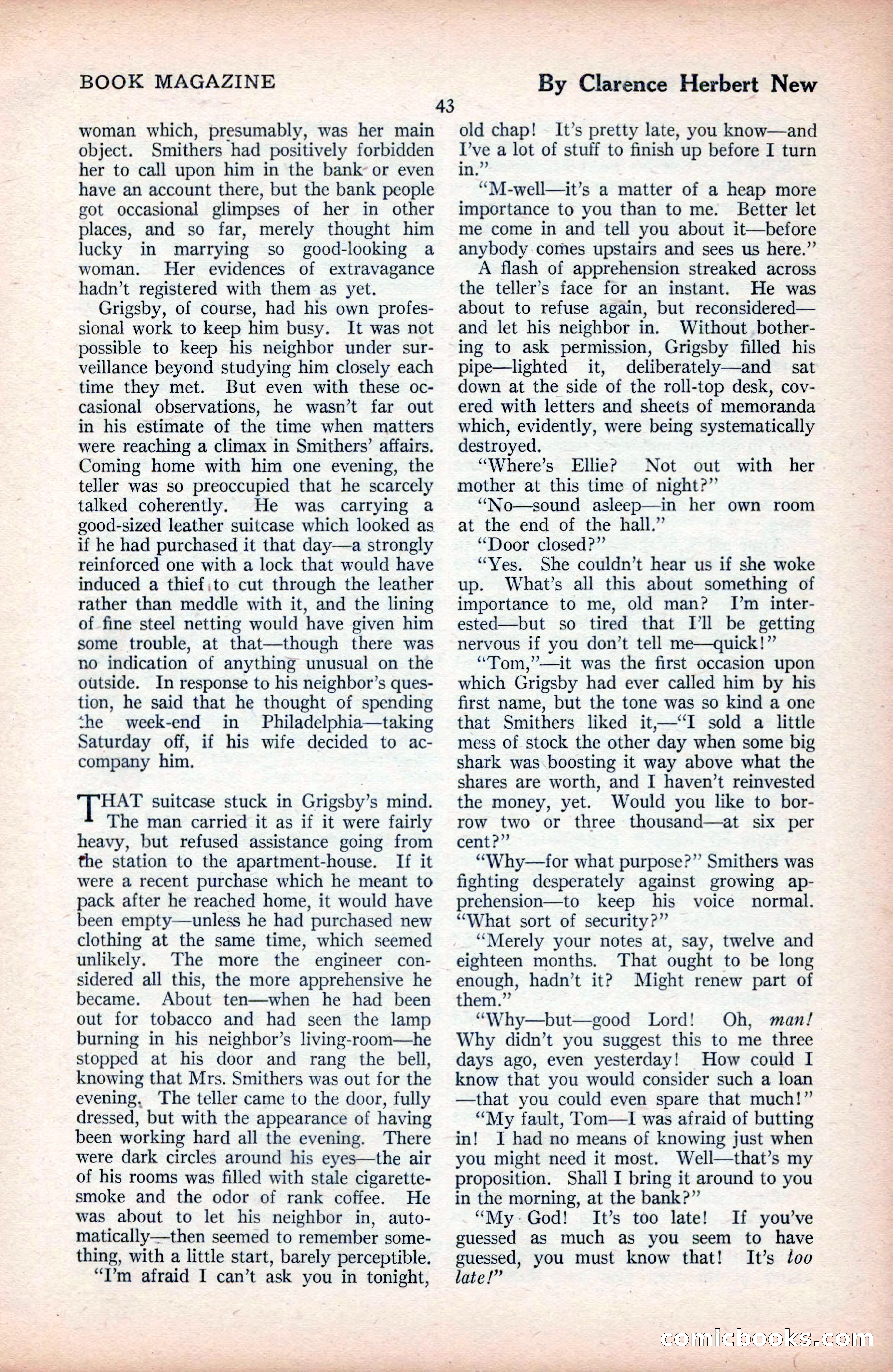The Blue Book Magazine, September 1925 — page 45 of 208