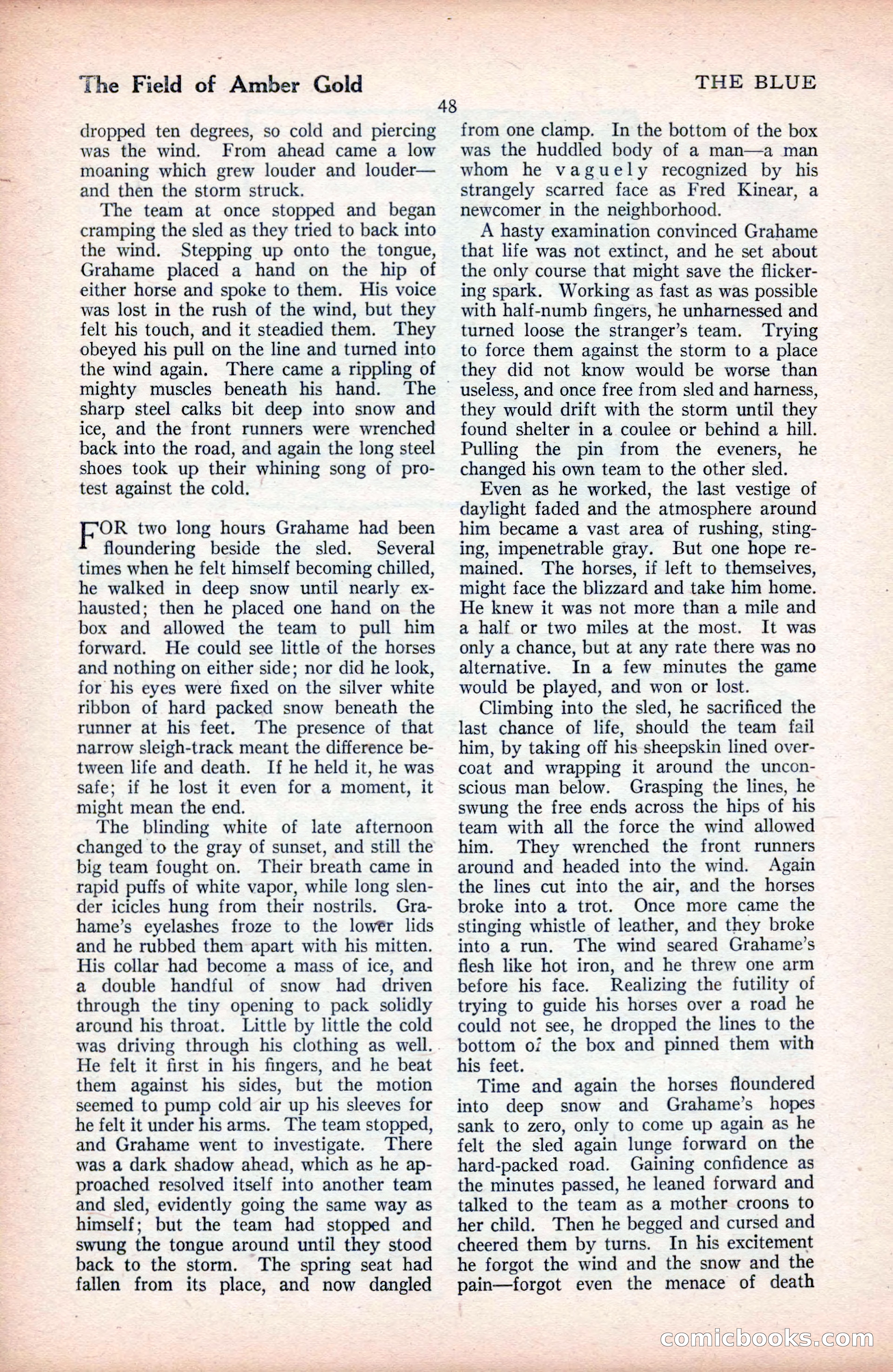 The Blue Book Magazine, September 1925 — page 50 of 208