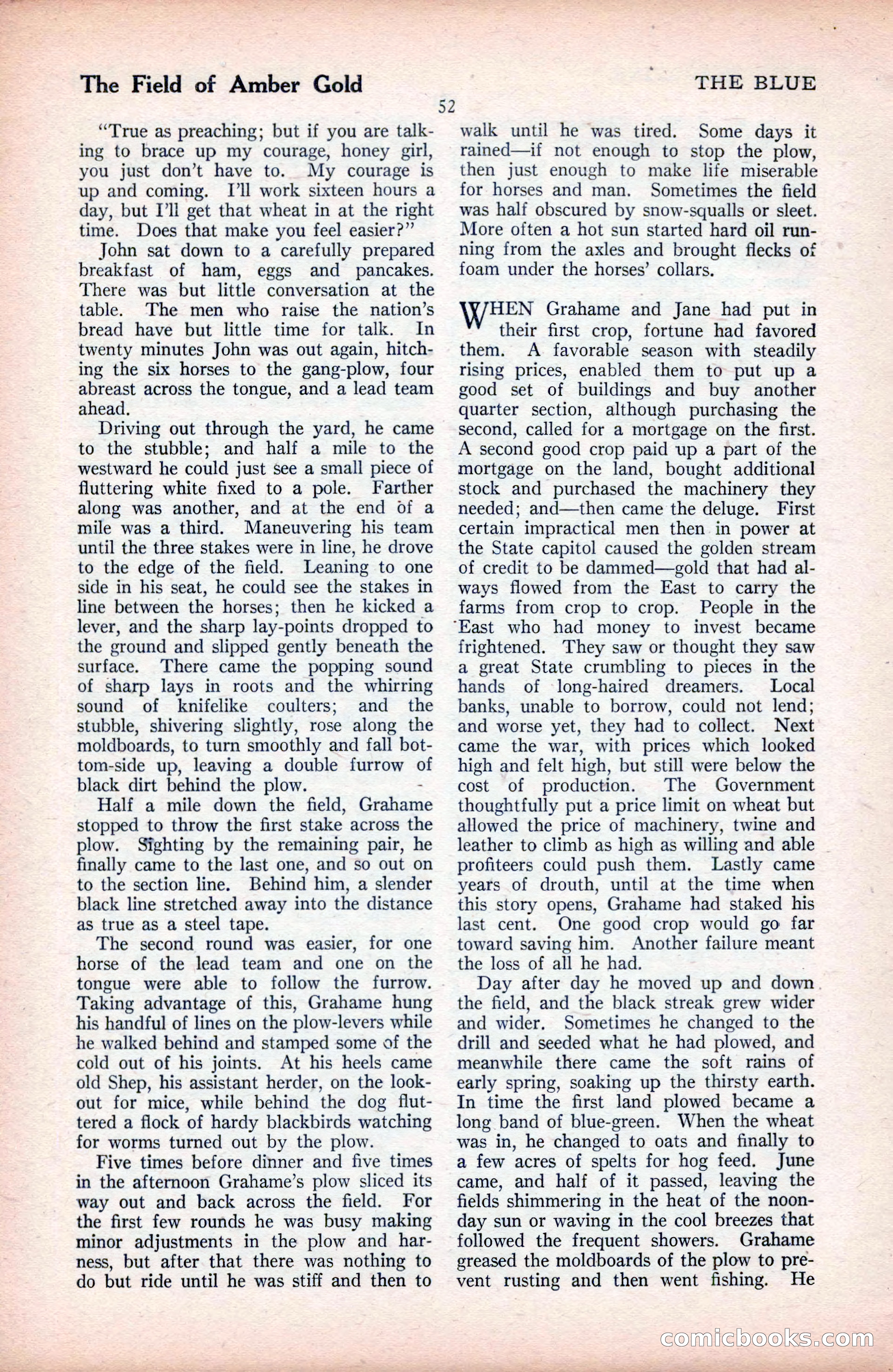The Blue Book Magazine, September 1925 — page 54 of 208