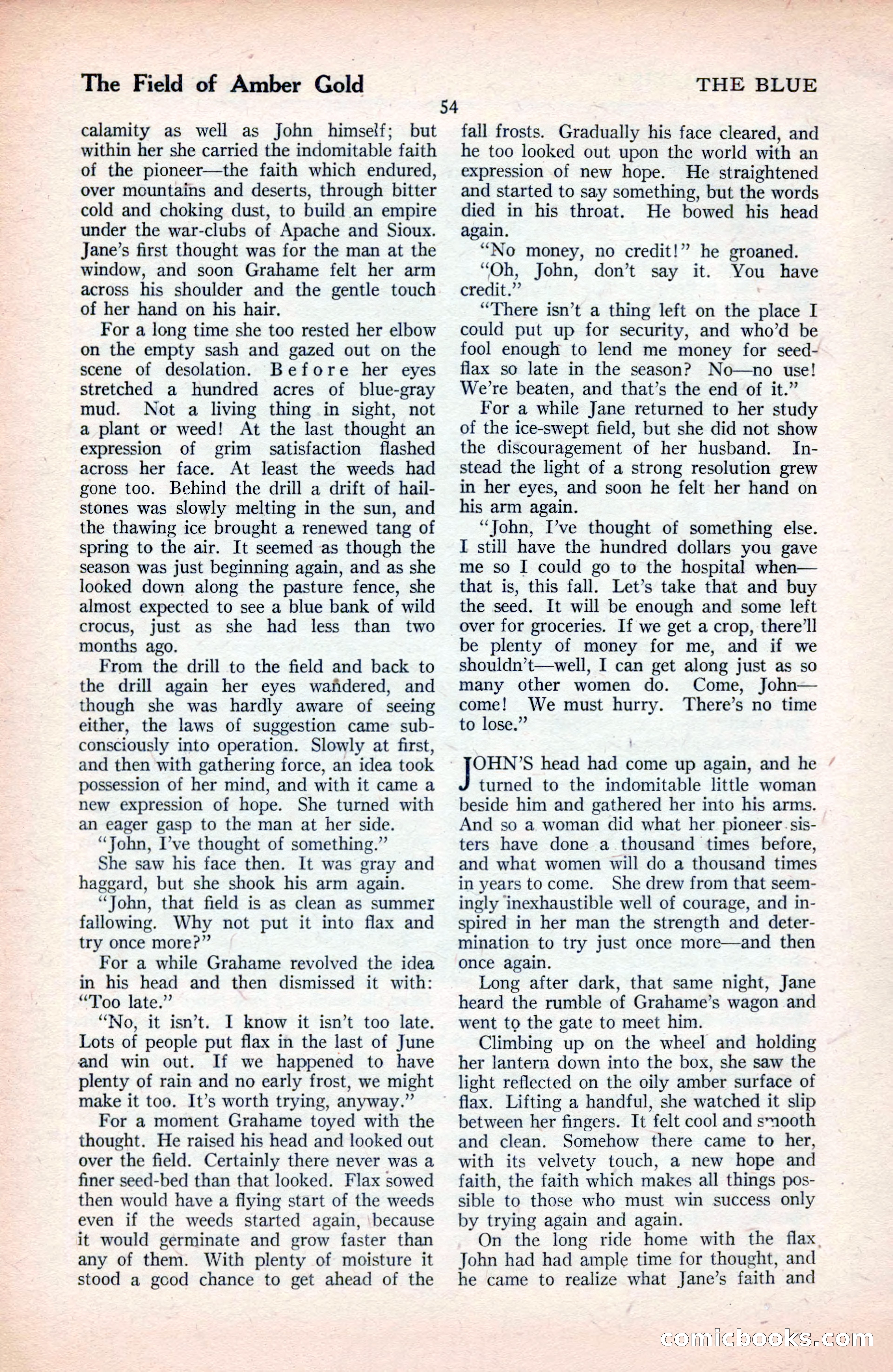 The Blue Book Magazine, September 1925 — page 56 of 208
