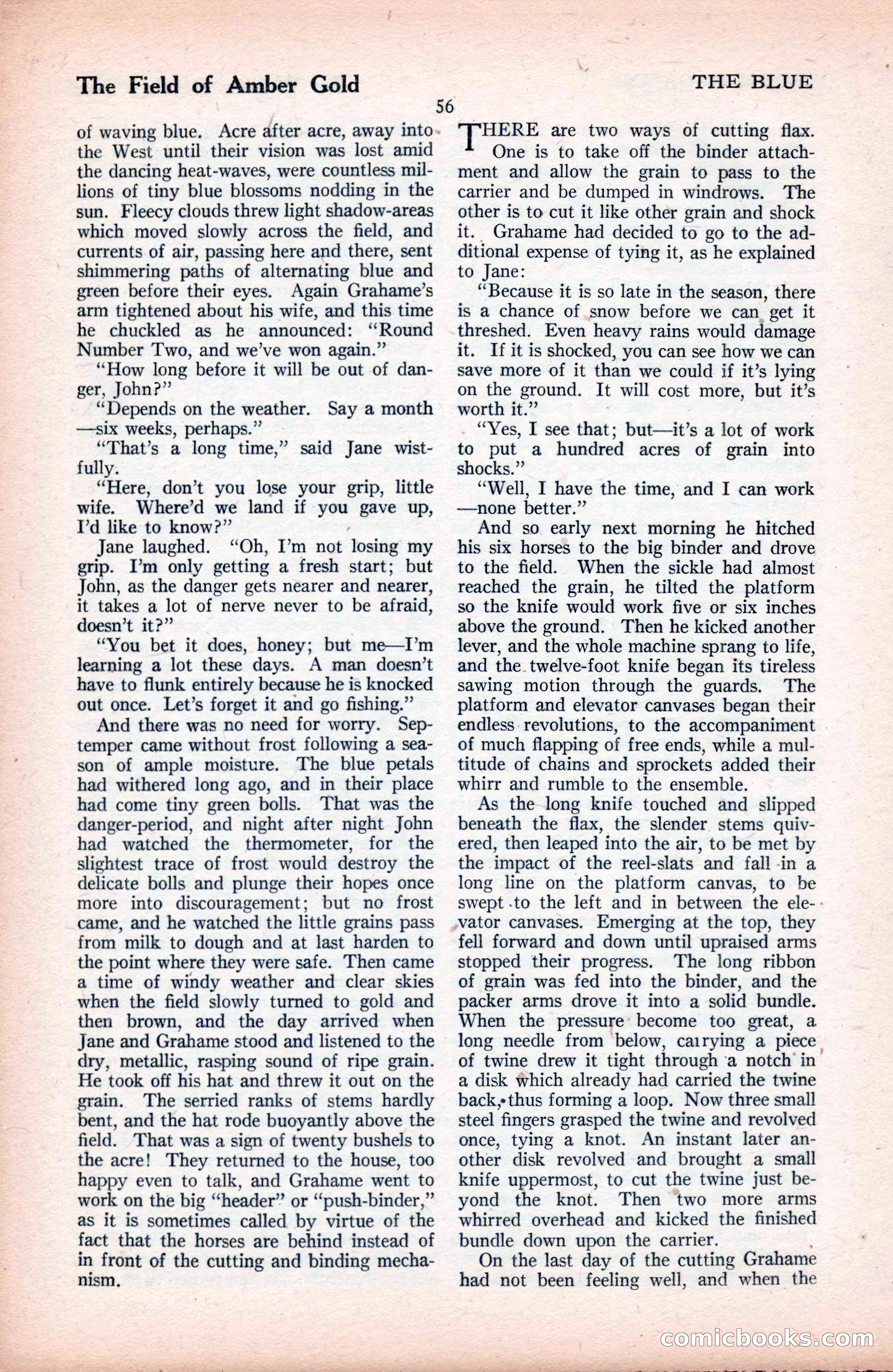 The Blue Book Magazine, September 1925 — page 58 of 208