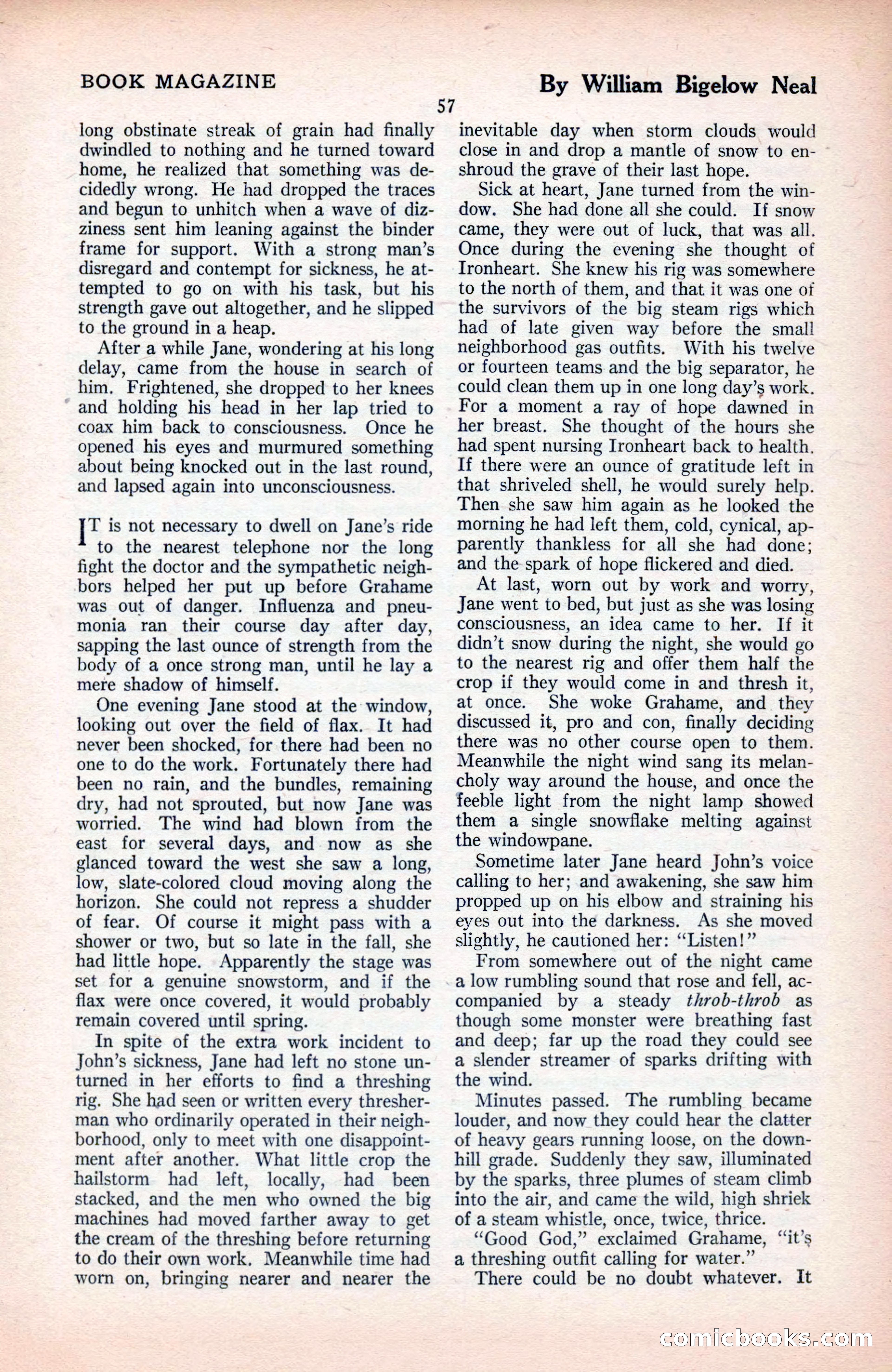 The Blue Book Magazine, September 1925 — page 59 of 208
