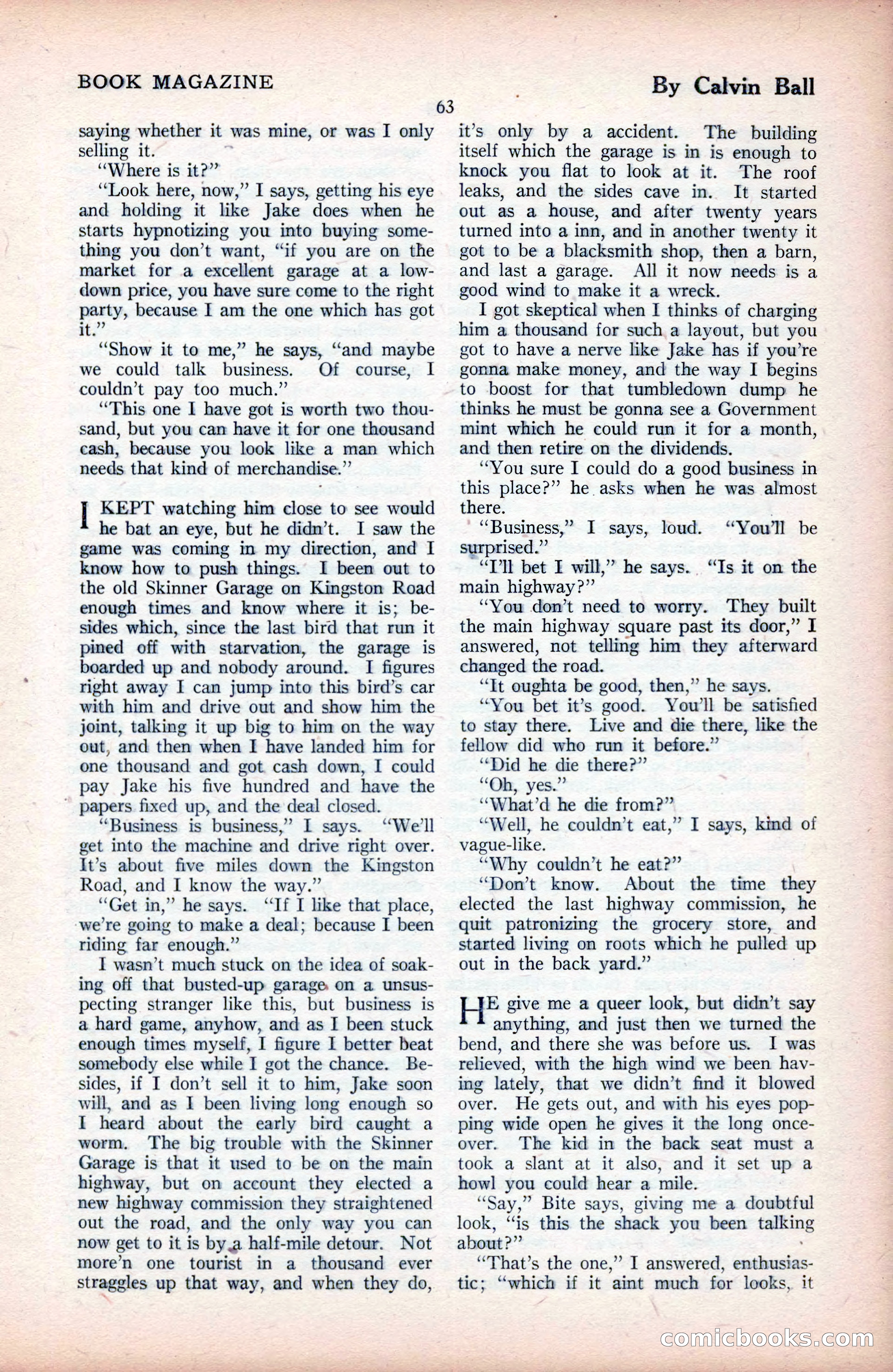 The Blue Book Magazine, September 1925 — page 65 of 208