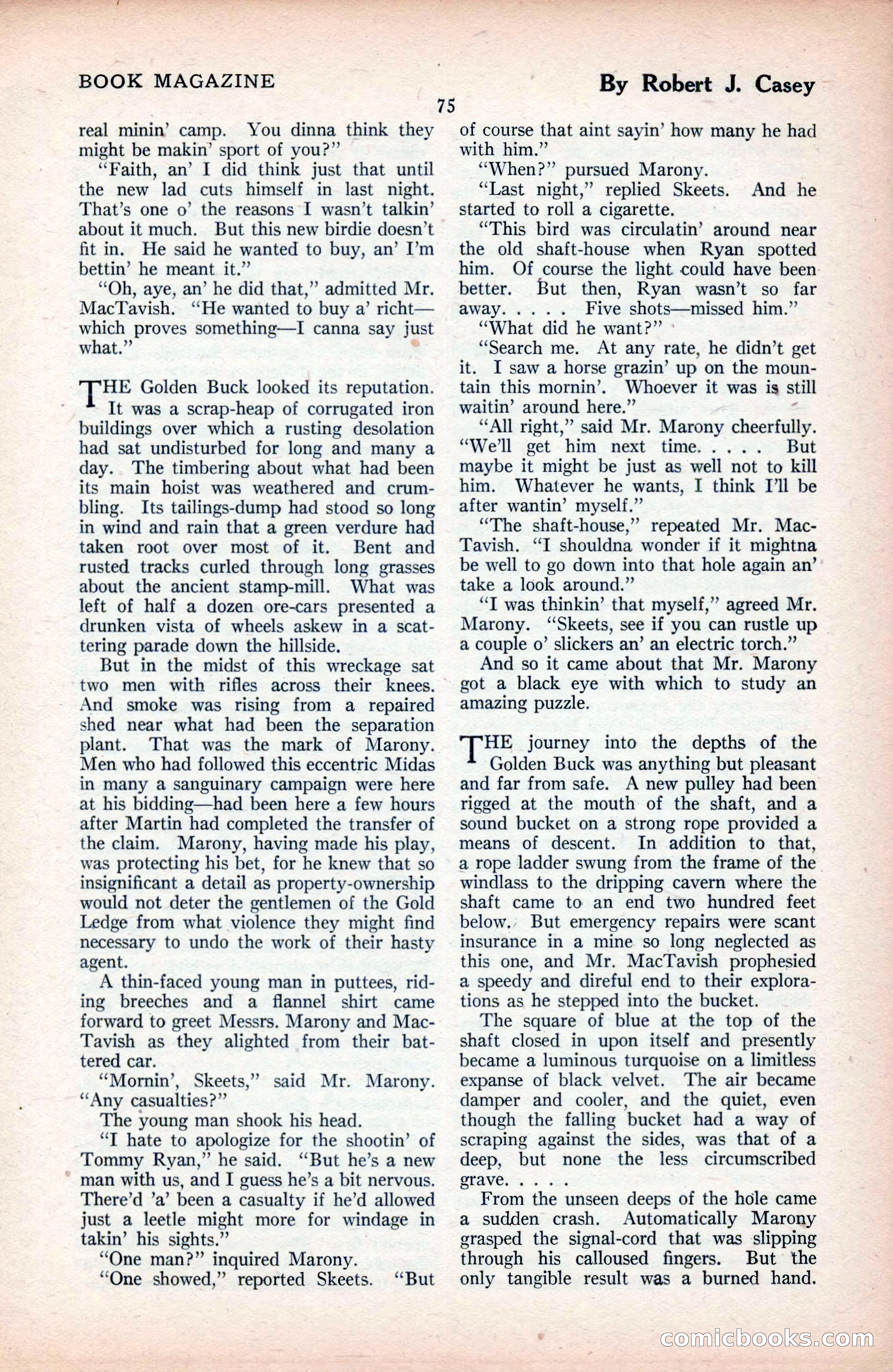 The Blue Book Magazine, September 1925 — page 77 of 208
