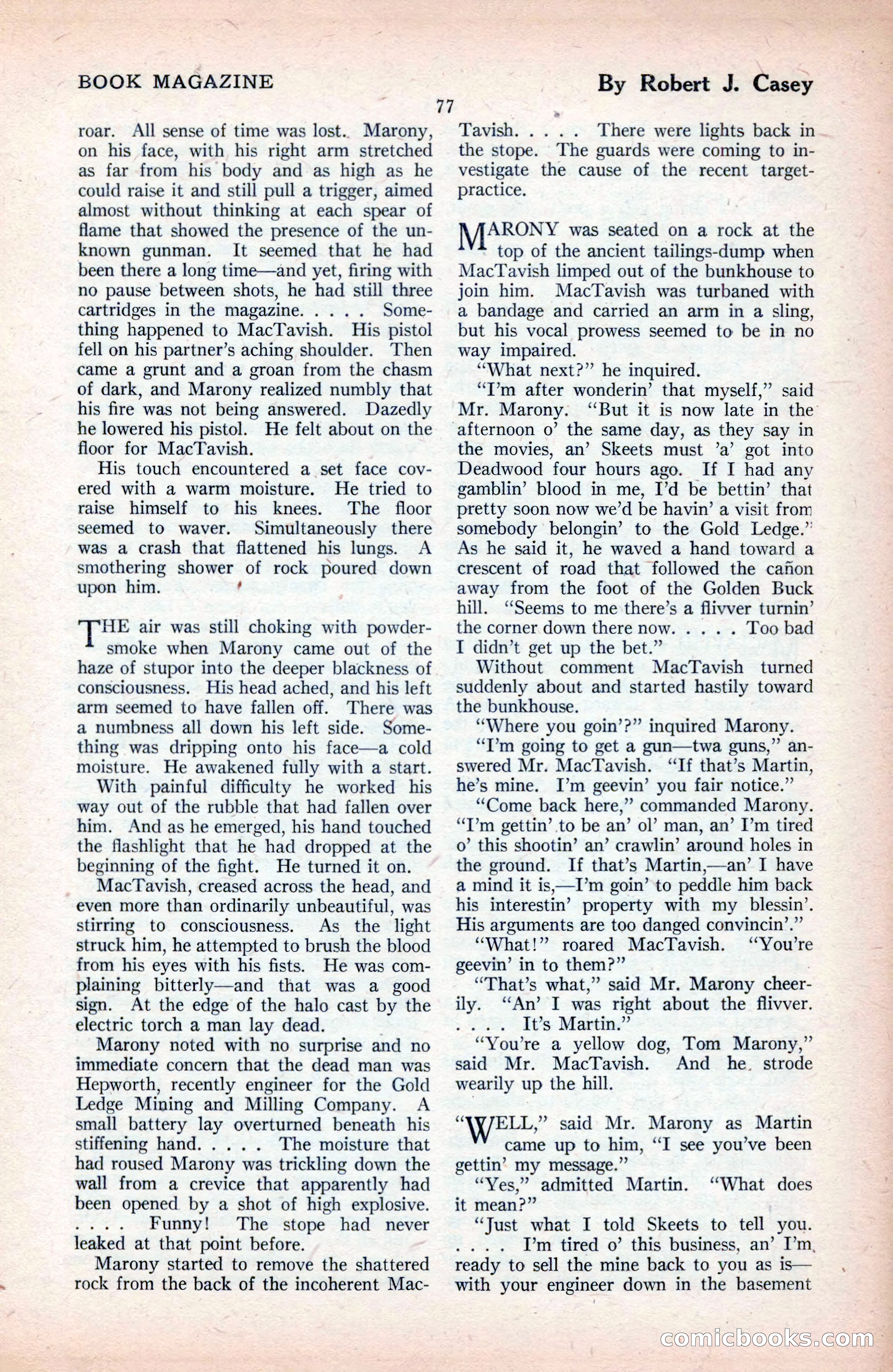The Blue Book Magazine, September 1925 — page 79 of 208