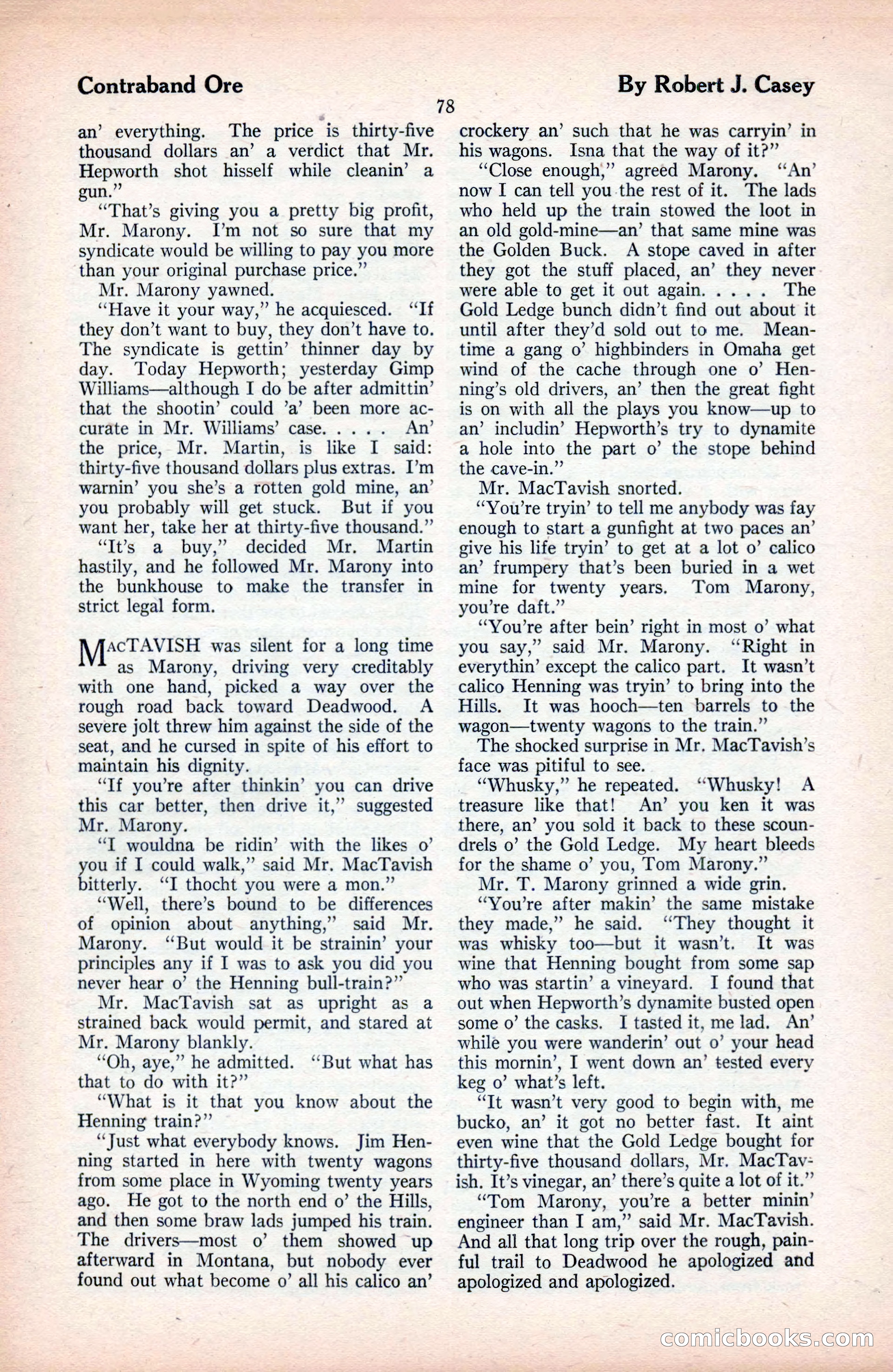 The Blue Book Magazine, September 1925 — page 80 of 208