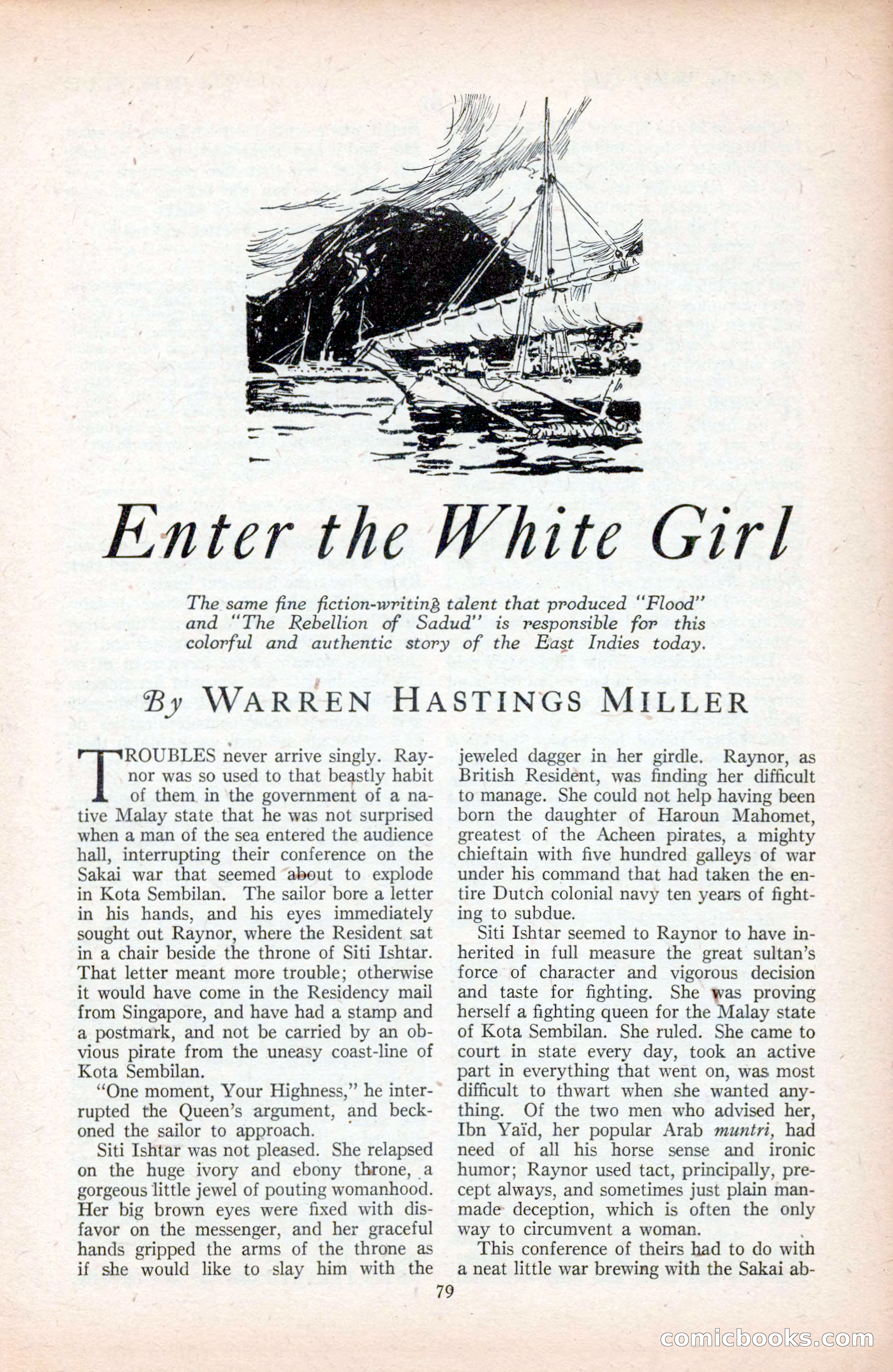 The Blue Book Magazine, September 1925 — page 81 of 208