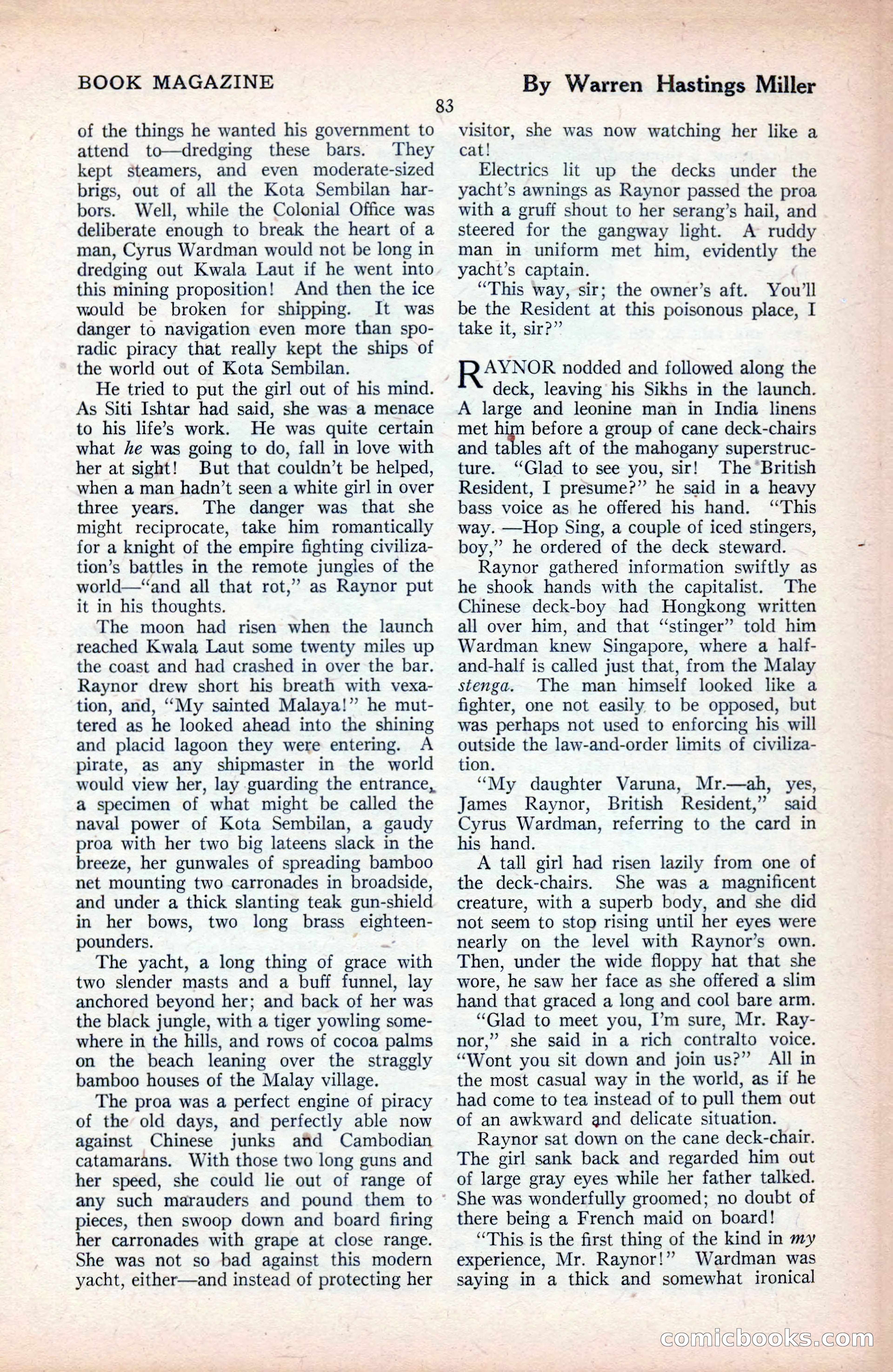The Blue Book Magazine, September 1925 — page 85 of 208