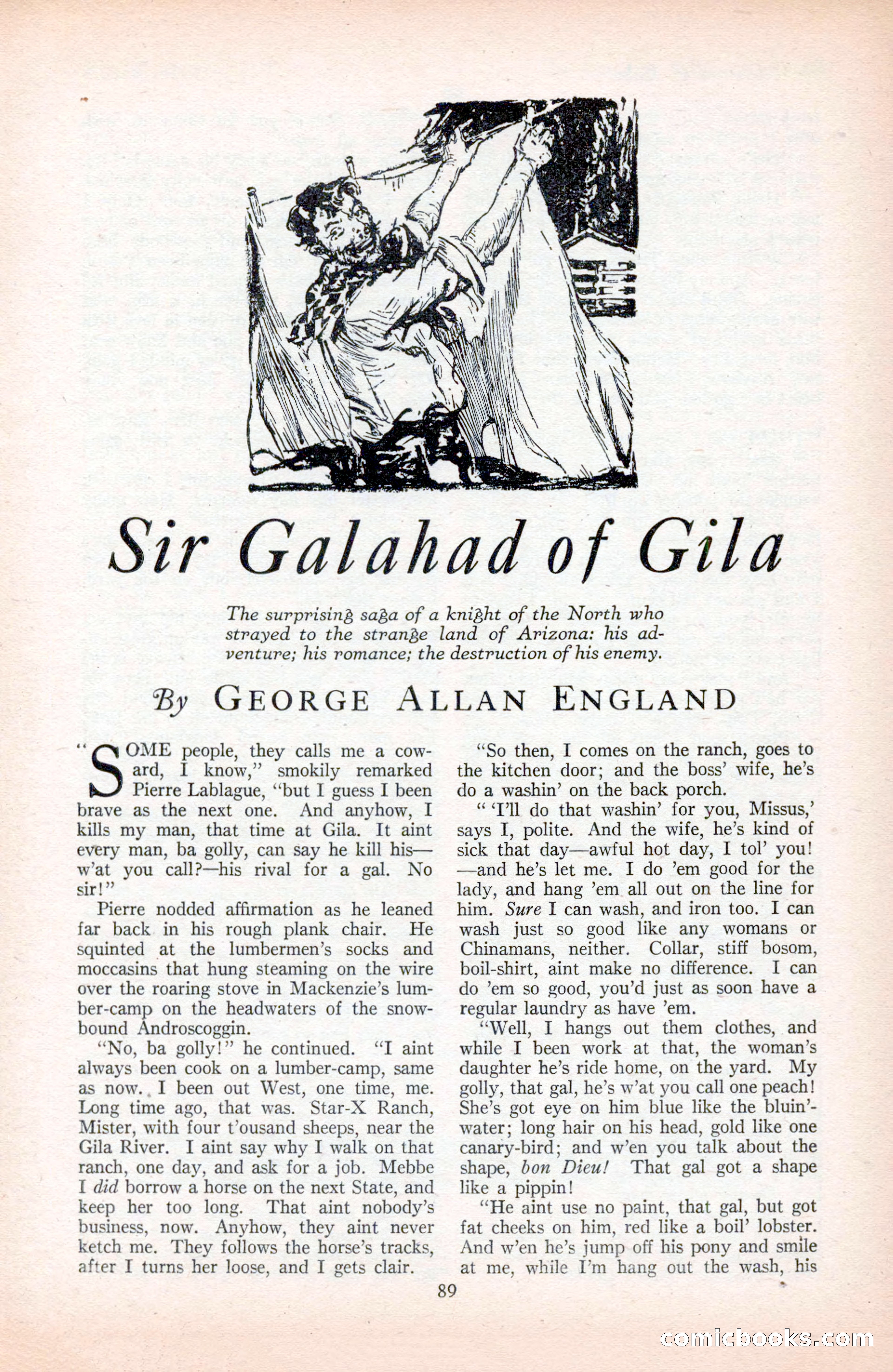 The Blue Book Magazine, September 1925 — page 91 of 208
