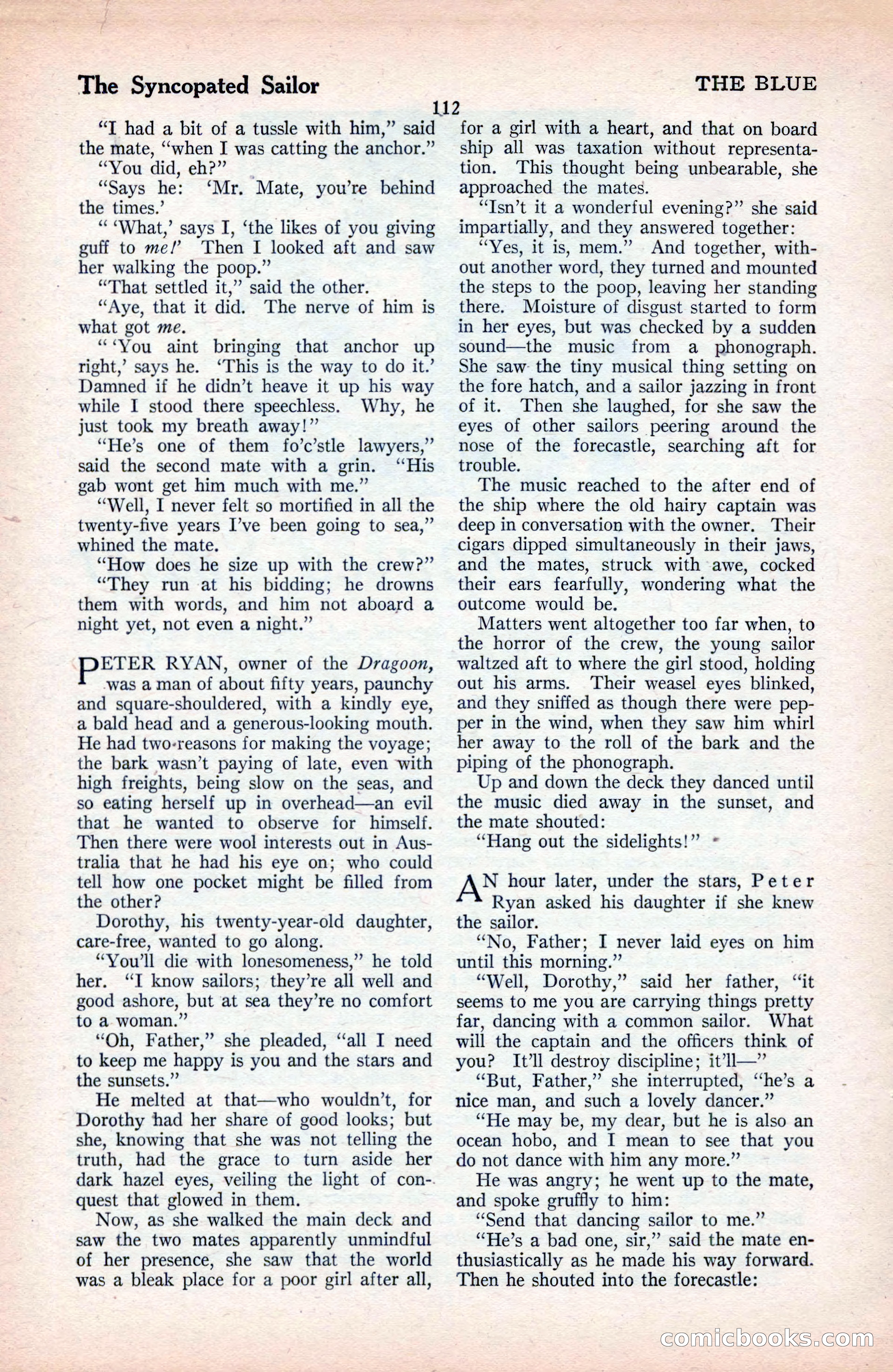 The Blue Book Magazine, September 1925 — page 114 of 208