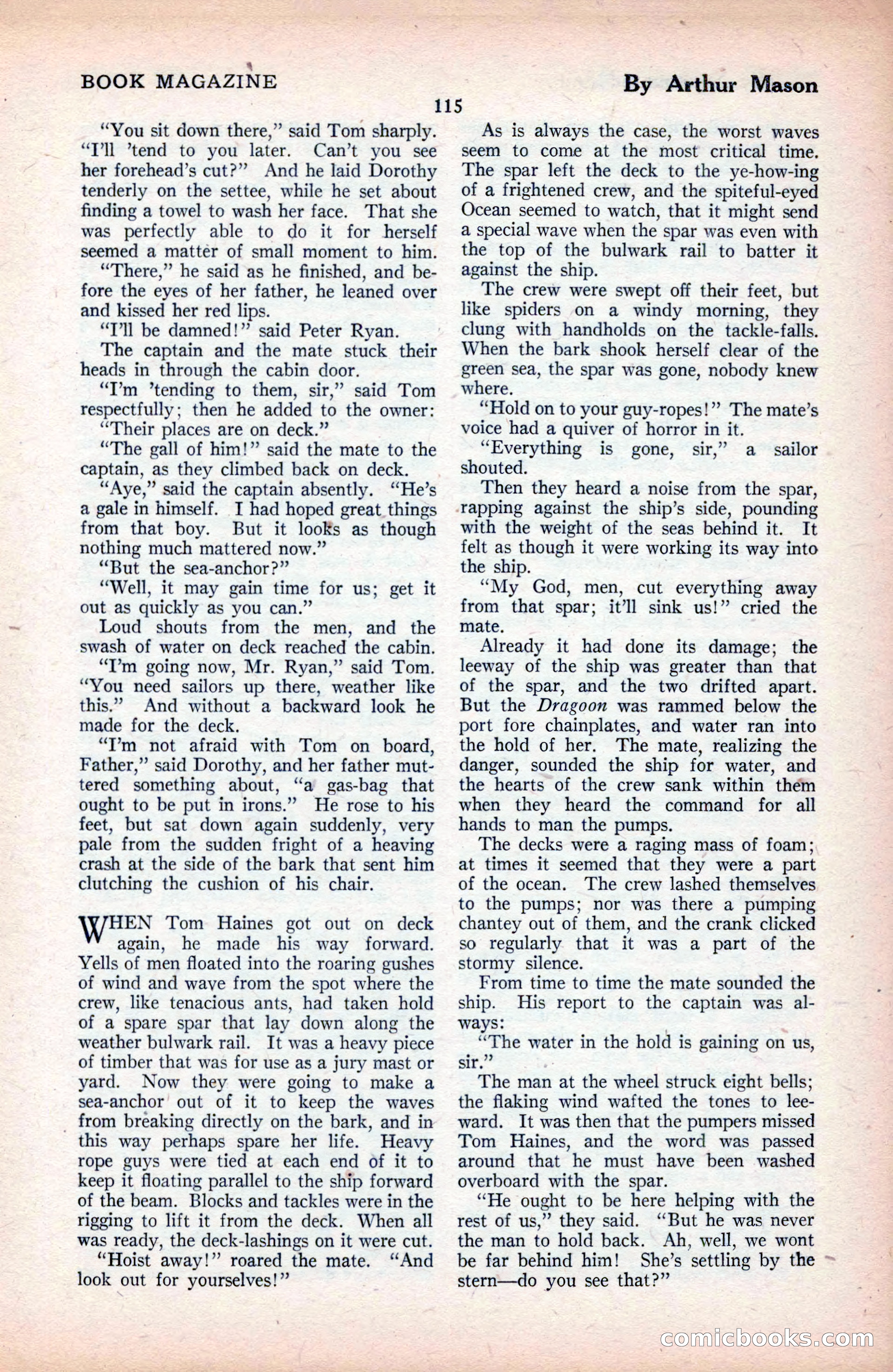 The Blue Book Magazine, September 1925 — page 117 of 208