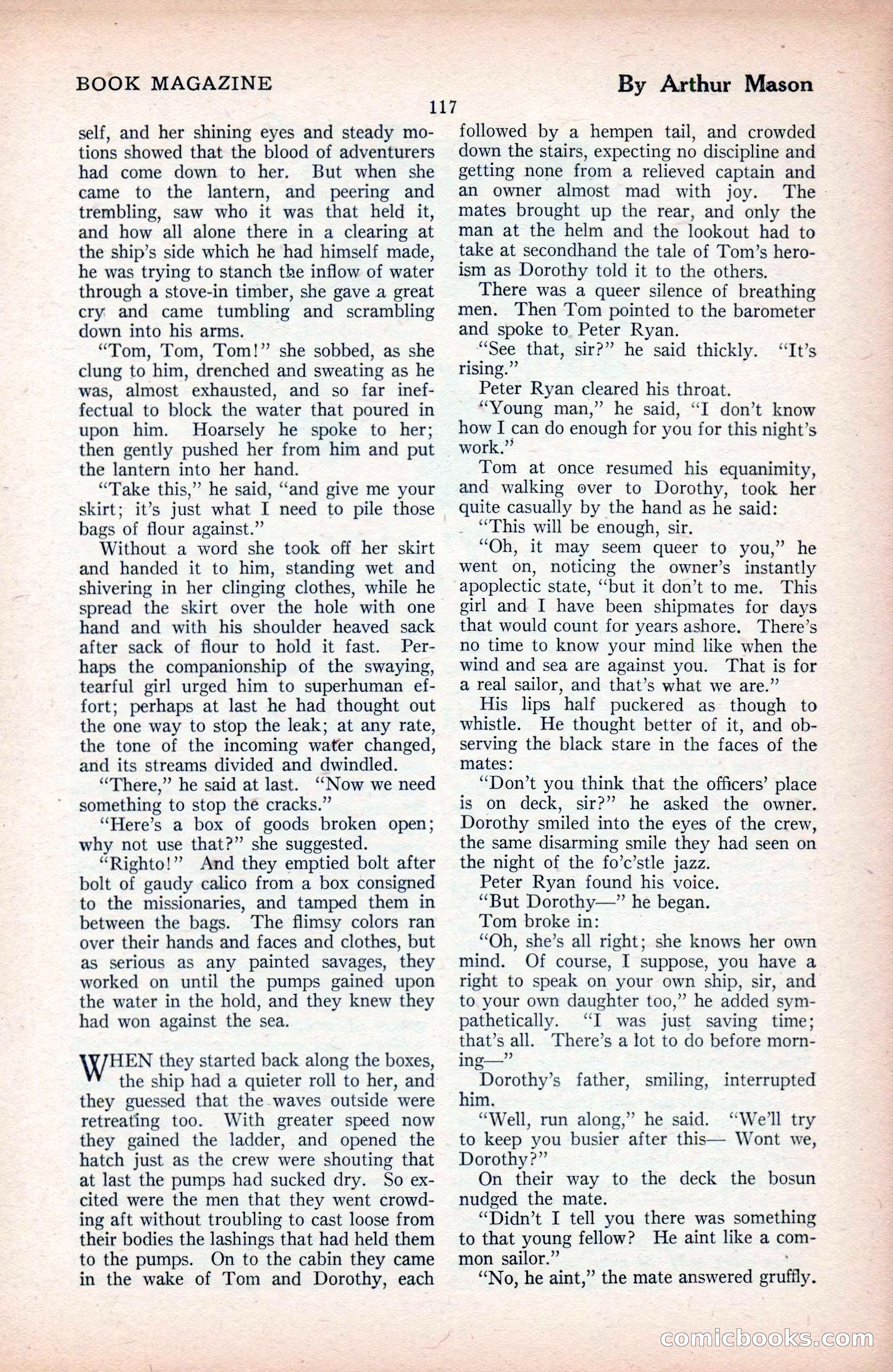 The Blue Book Magazine, September 1925 — page 119 of 208