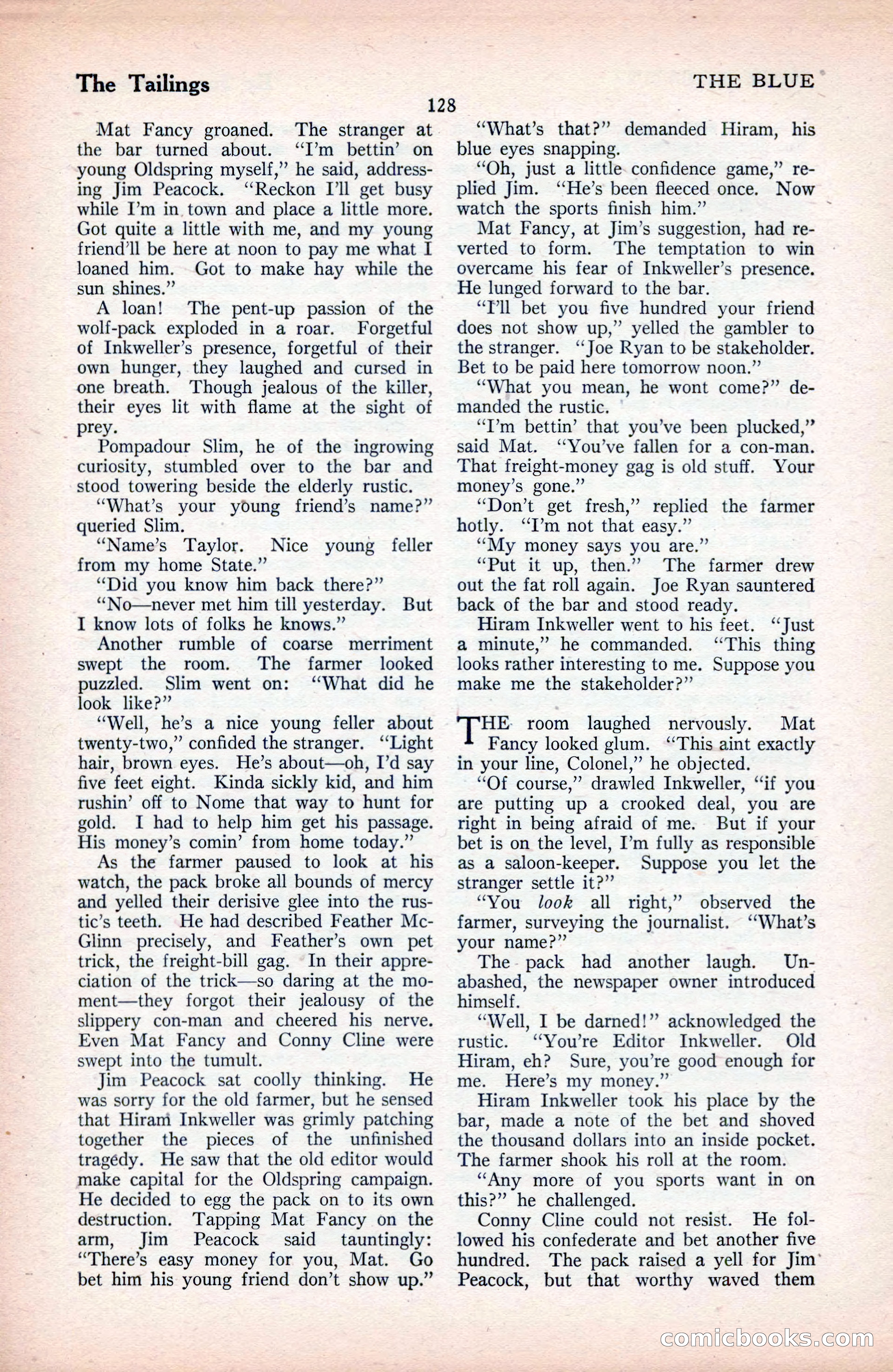 The Blue Book Magazine, September 1925 — page 130 of 208
