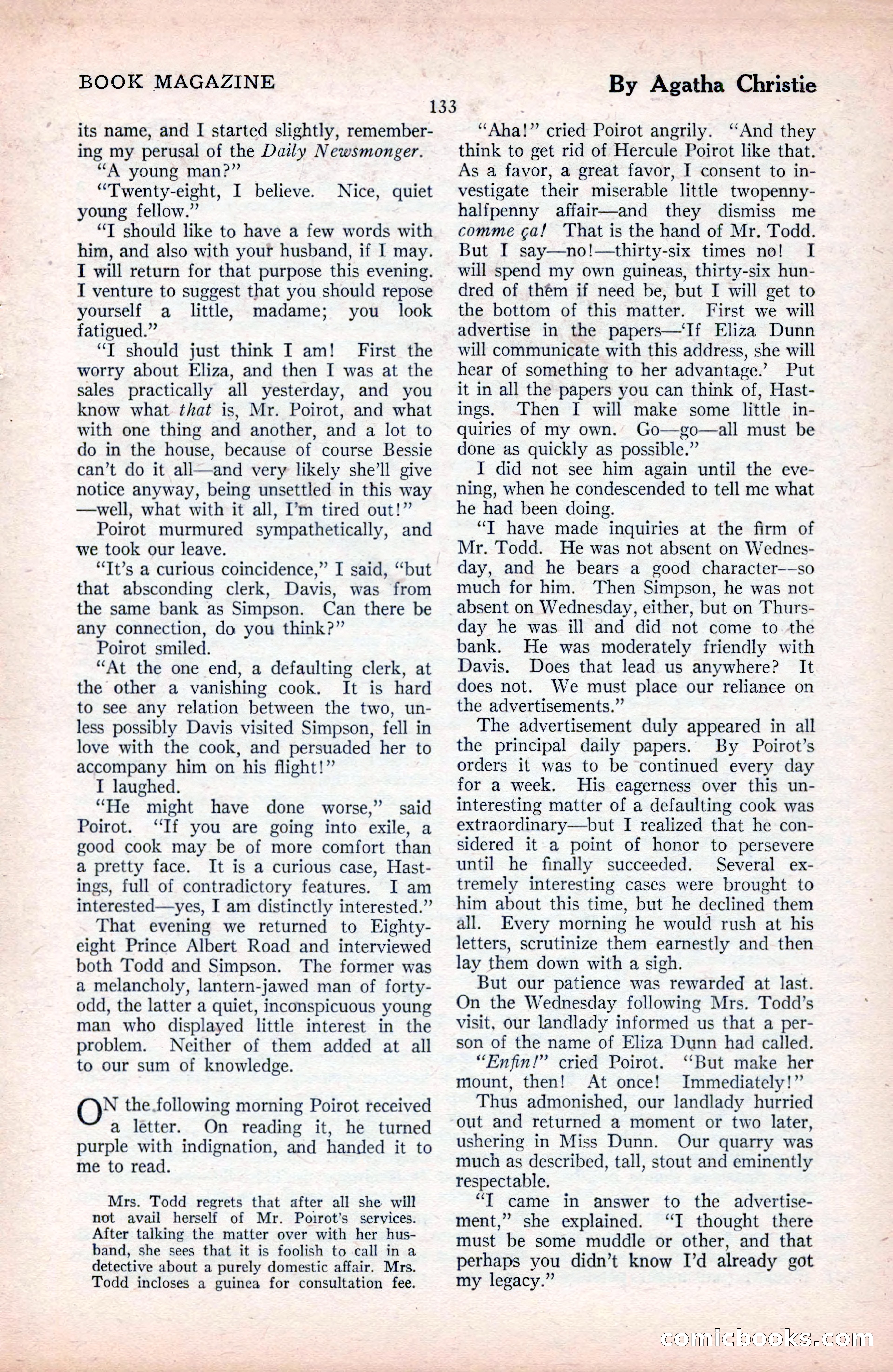 The Blue Book Magazine, September 1925 — page 135 of 208