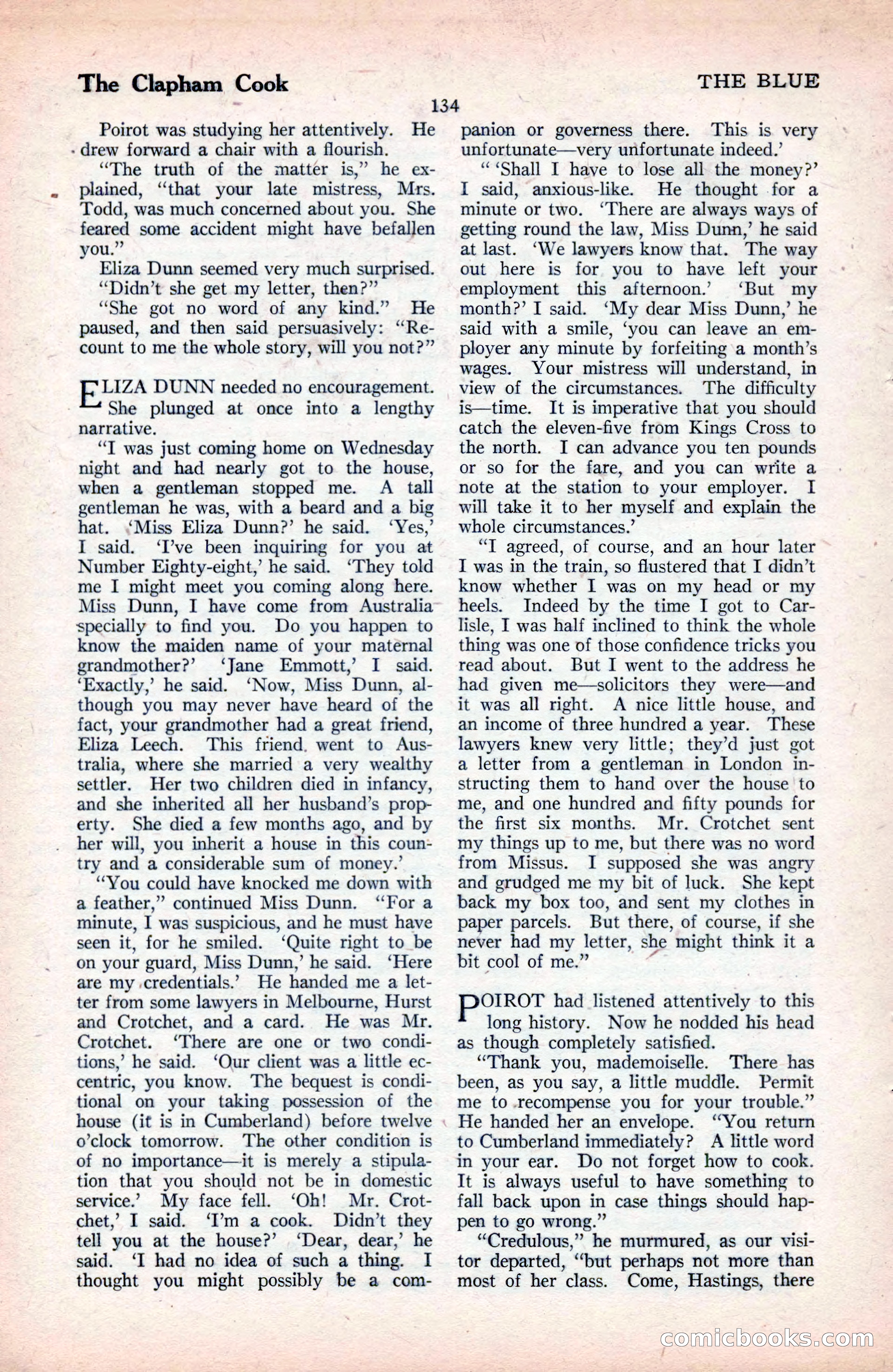 The Blue Book Magazine, September 1925 — page 136 of 208
