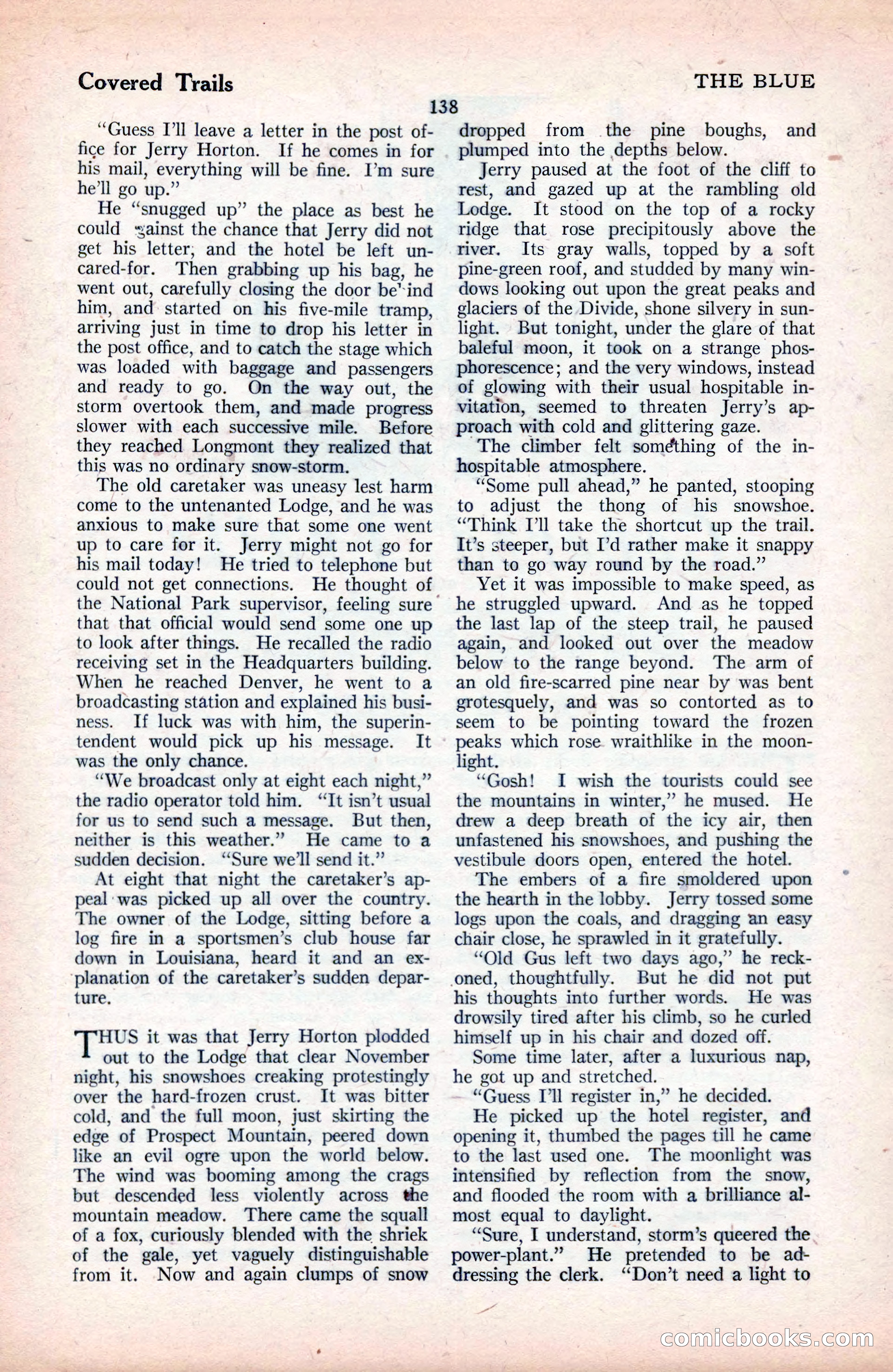 The Blue Book Magazine, September 1925 — page 140 of 208